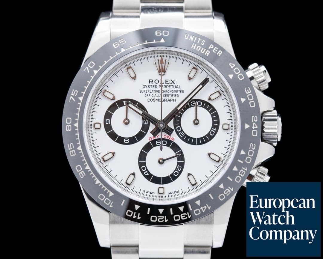 Image of Rolex Daytona 116500LN Ceramic Bezel SS / White Dial UNWORN