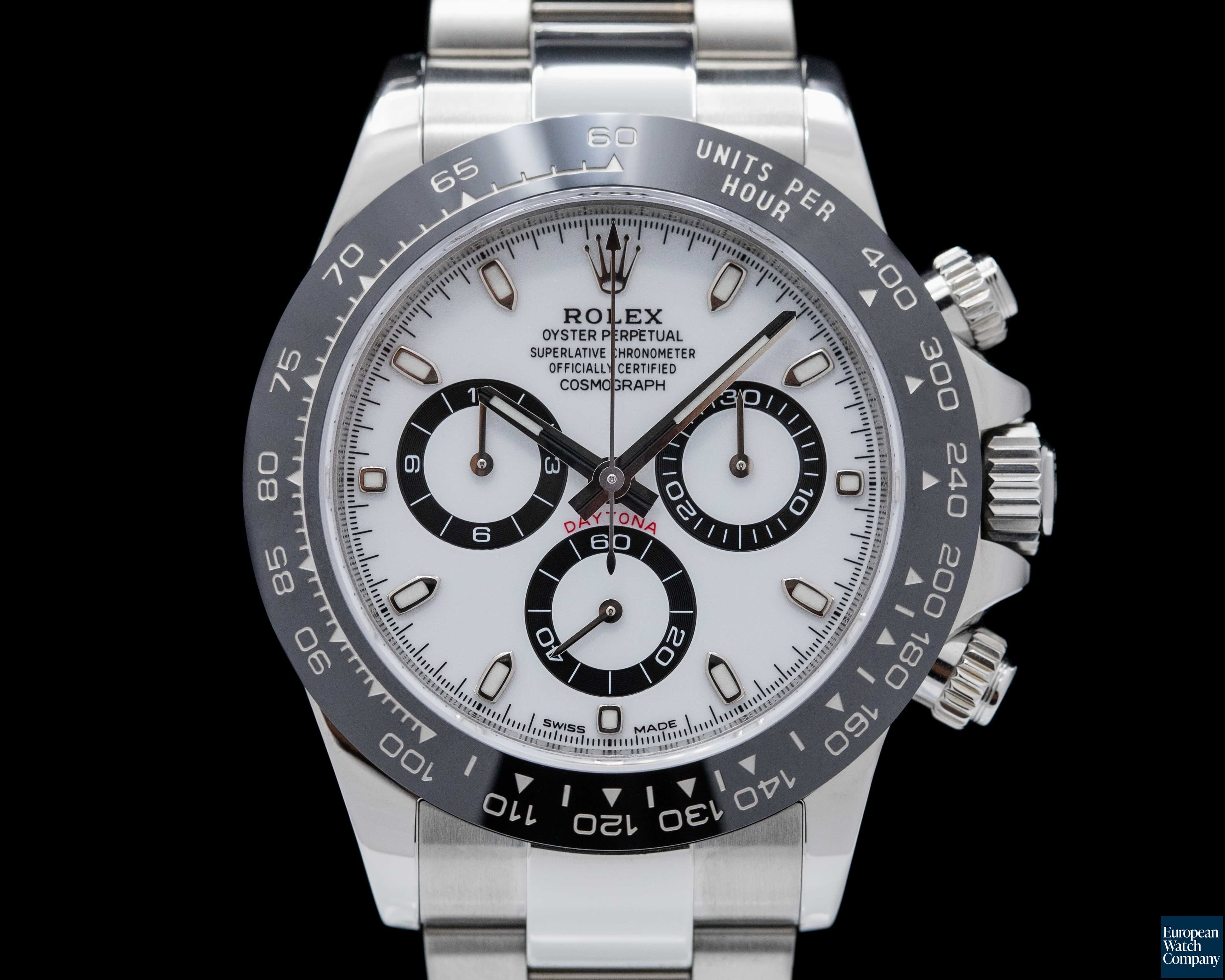 Image of Rolex Daytona 116500LN Ceramic Bezel SS / White Dial UNWORN