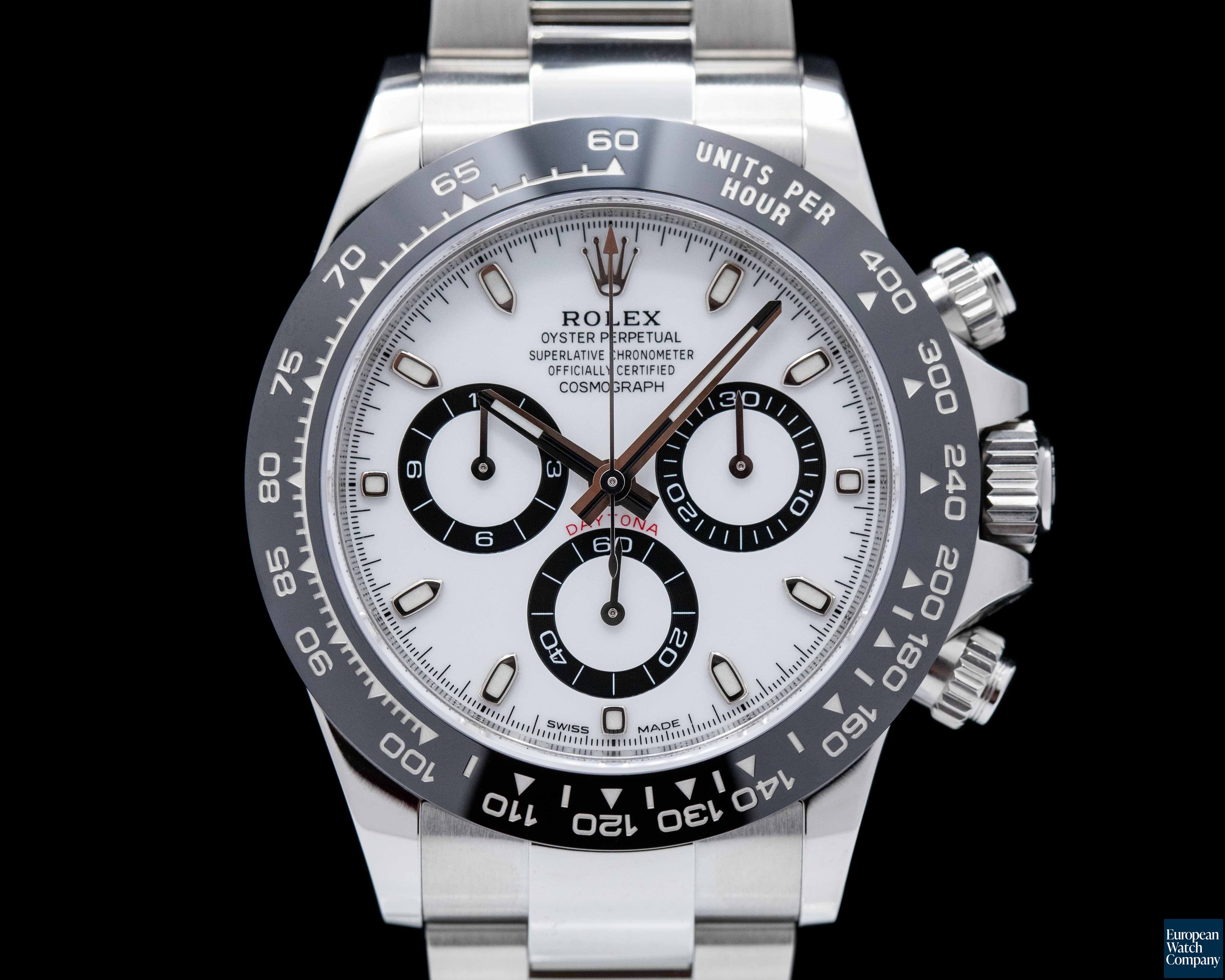 Image of Rolex Daytona 116500LN Ceramic Bezel SS / White Dial UNWORN