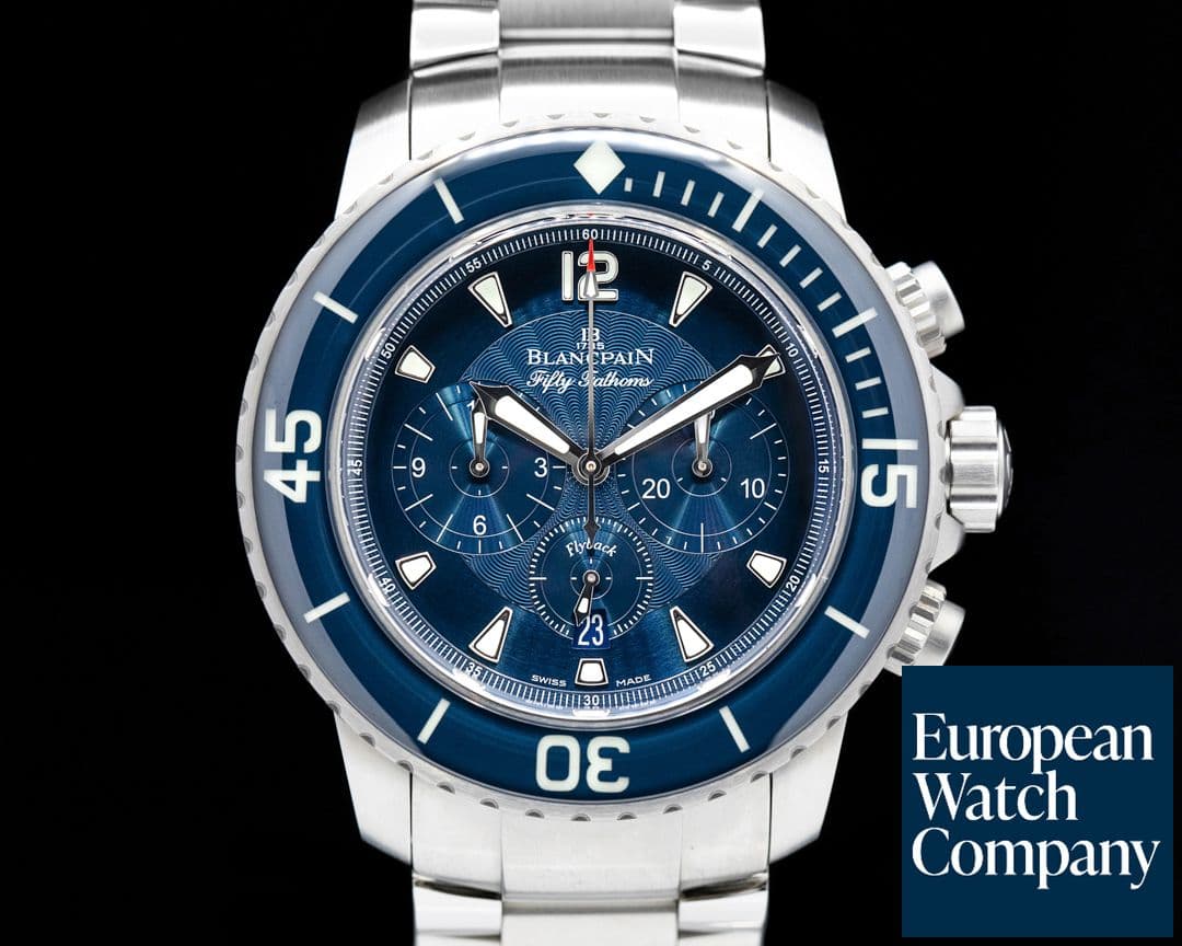 Image of Blancpain Fifty Fathoms Flyback Chronograph SS / SS 