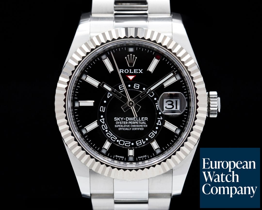 Image of Rolex Sky Dweller 326934 Steel Black Dial 2020