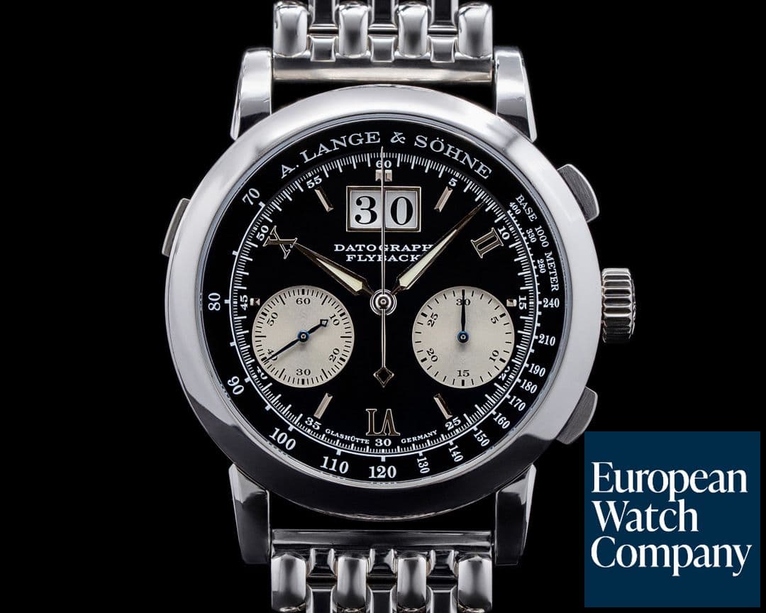 Image of A. Lange and Sohne Datograph Flyback 403.035 39mm Platinum BRACELET RARE