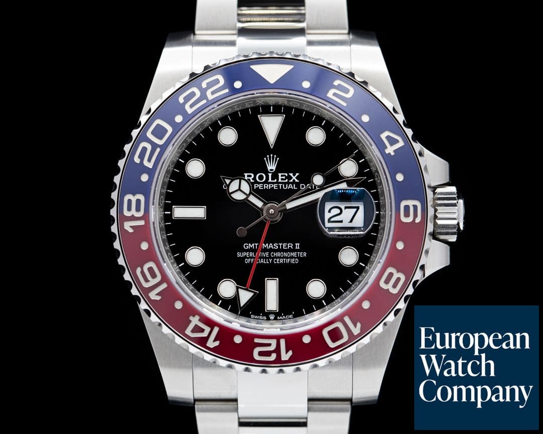 Image of Rolex GMT Master II Ceramic 126710 "Pepsi" SS / Oyster 