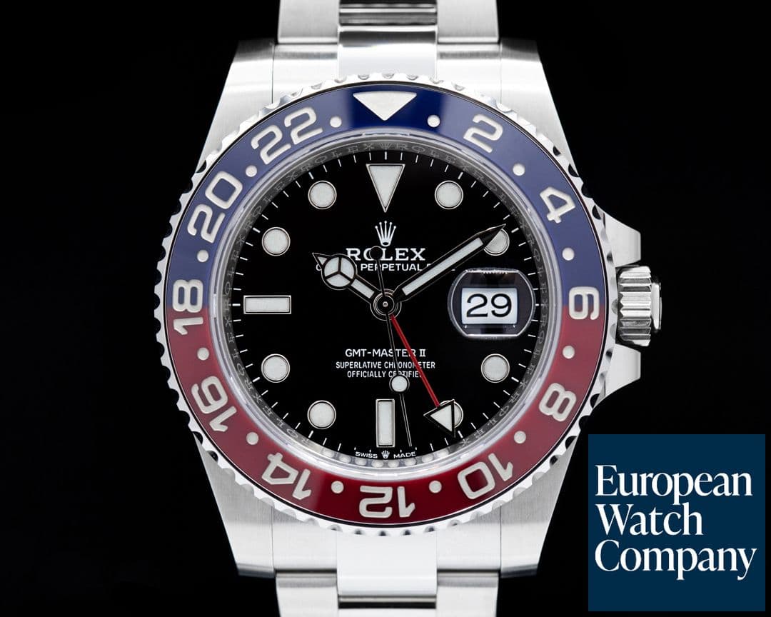 Image of Rolex GMT Master II Ceramic 126710 "Pepsi" SS / Oyster 2021