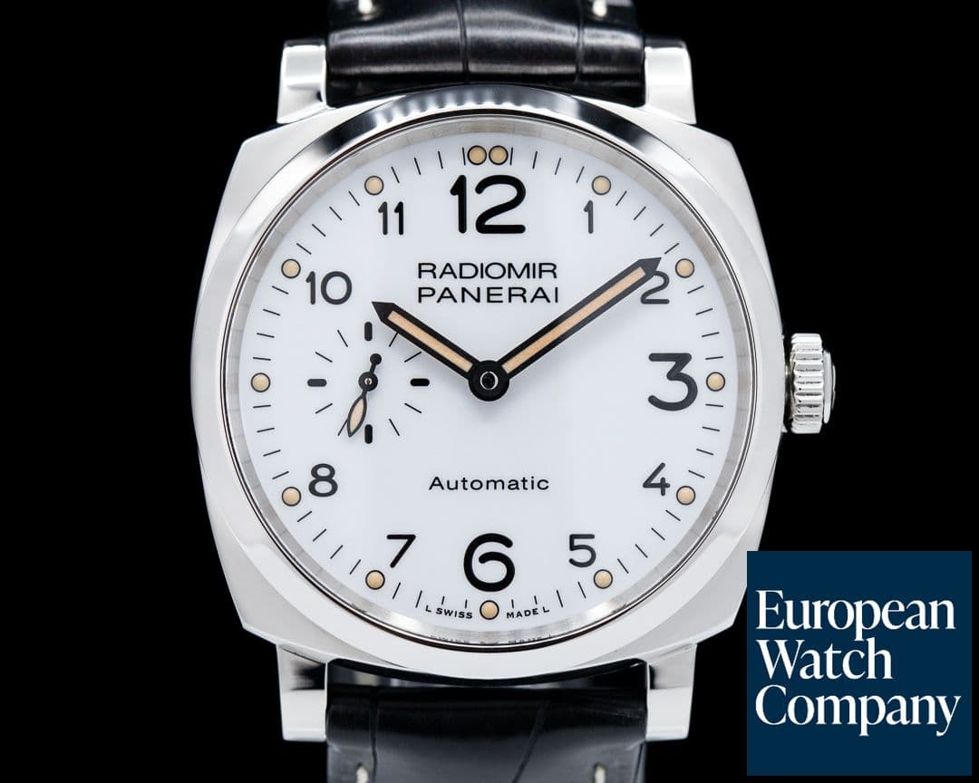 Image of Panerai Radiomir 1940 3 Day Automatic SS / White Dial