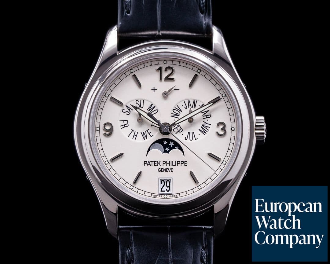 Image of Patek Philippe Annual Calendar 5146G 18K White Gold Ivory Dial
