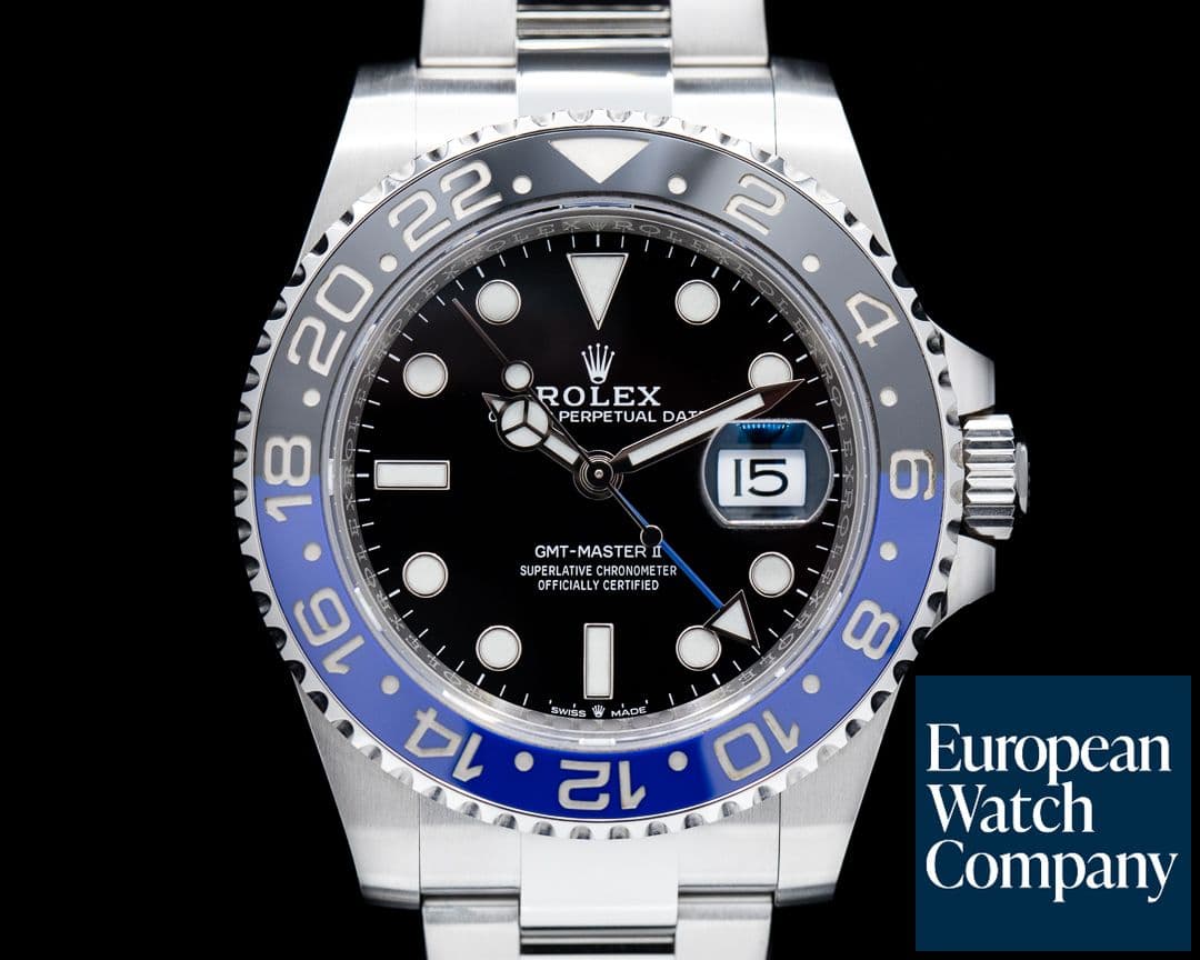 Image of Rolex GMT Master II 126710 Ceramic "Batman" SS / Oyster 2021