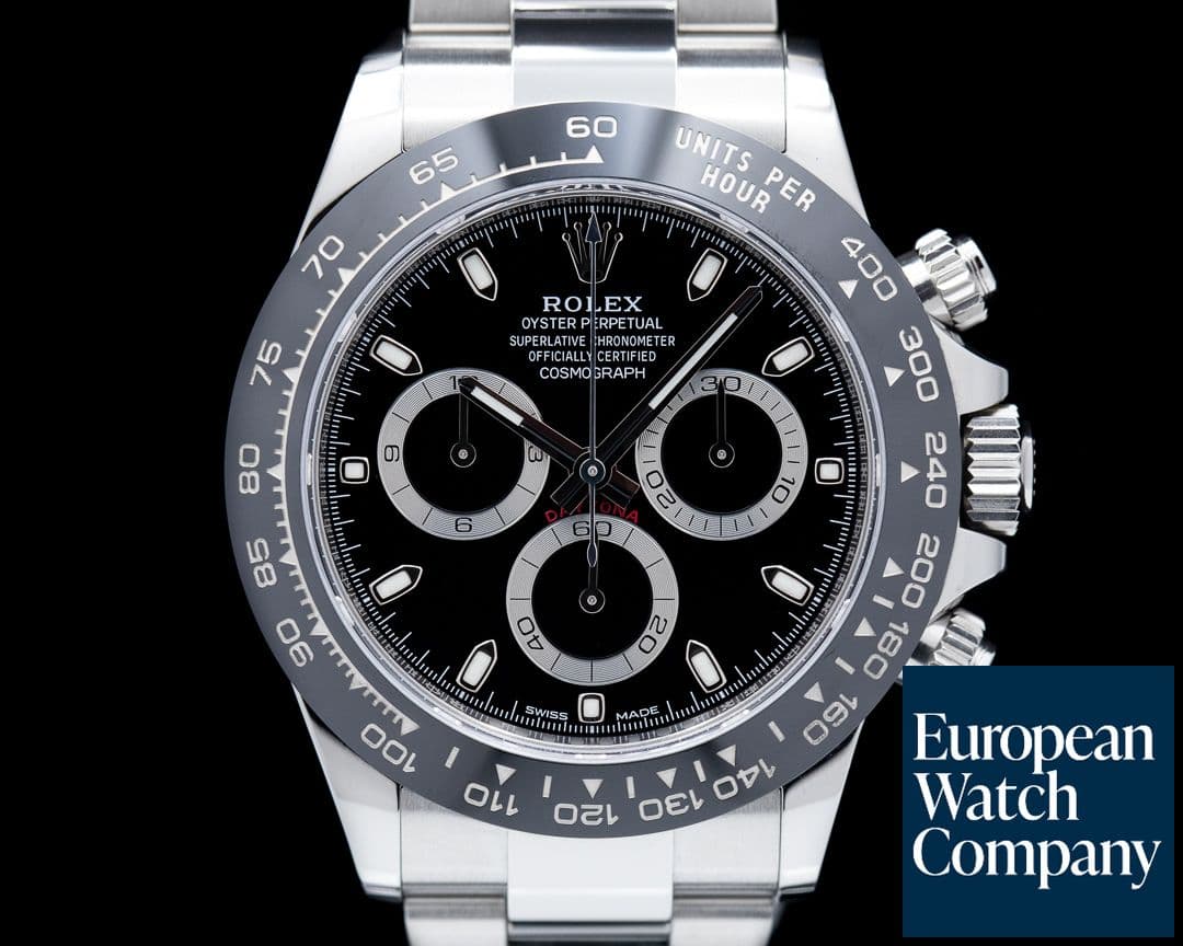 Image of Rolex Daytona 116500 Ceramic Bezel SS / Black Dial 2021