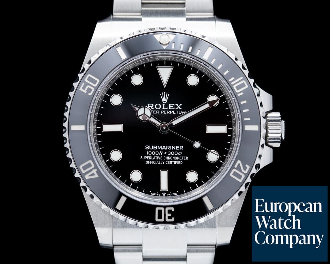 Image of Rolex Submariner 124060 No Date Ceramic Bezel 41MM 2021