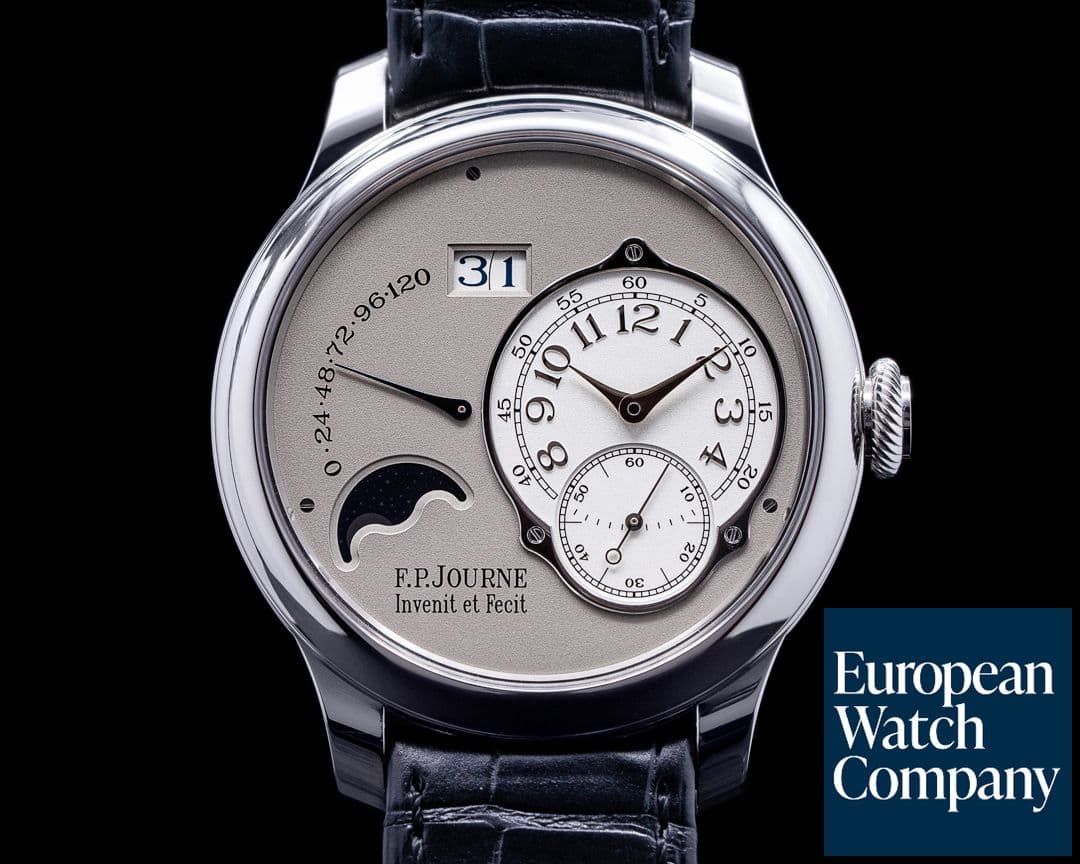 Image of F. P. Journe Octa Lune Automatic Platinum / Grey Dial 42MM