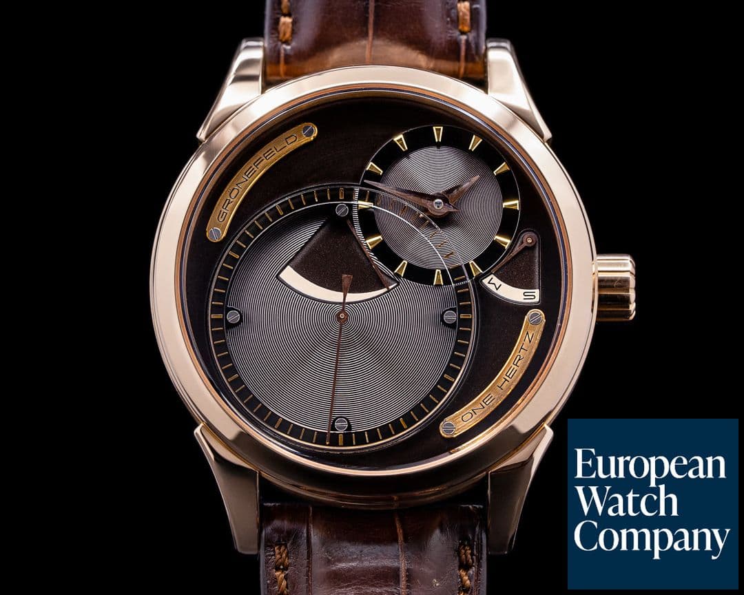 Image of Gronefeld One Hertz Dune 18K Rose Gold LIMITED