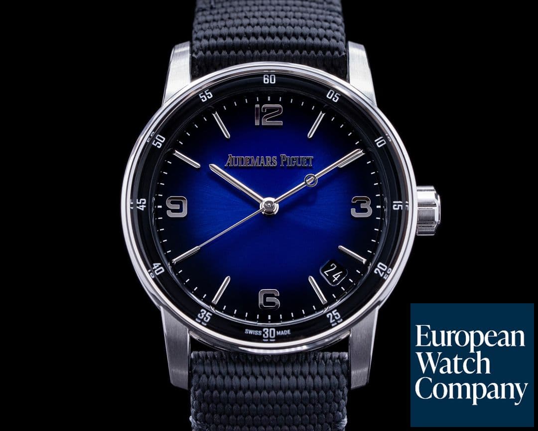 Image of Audemars Piguet Code 11:59 Automatic 18k White Gold / Blue Dial UNWORN