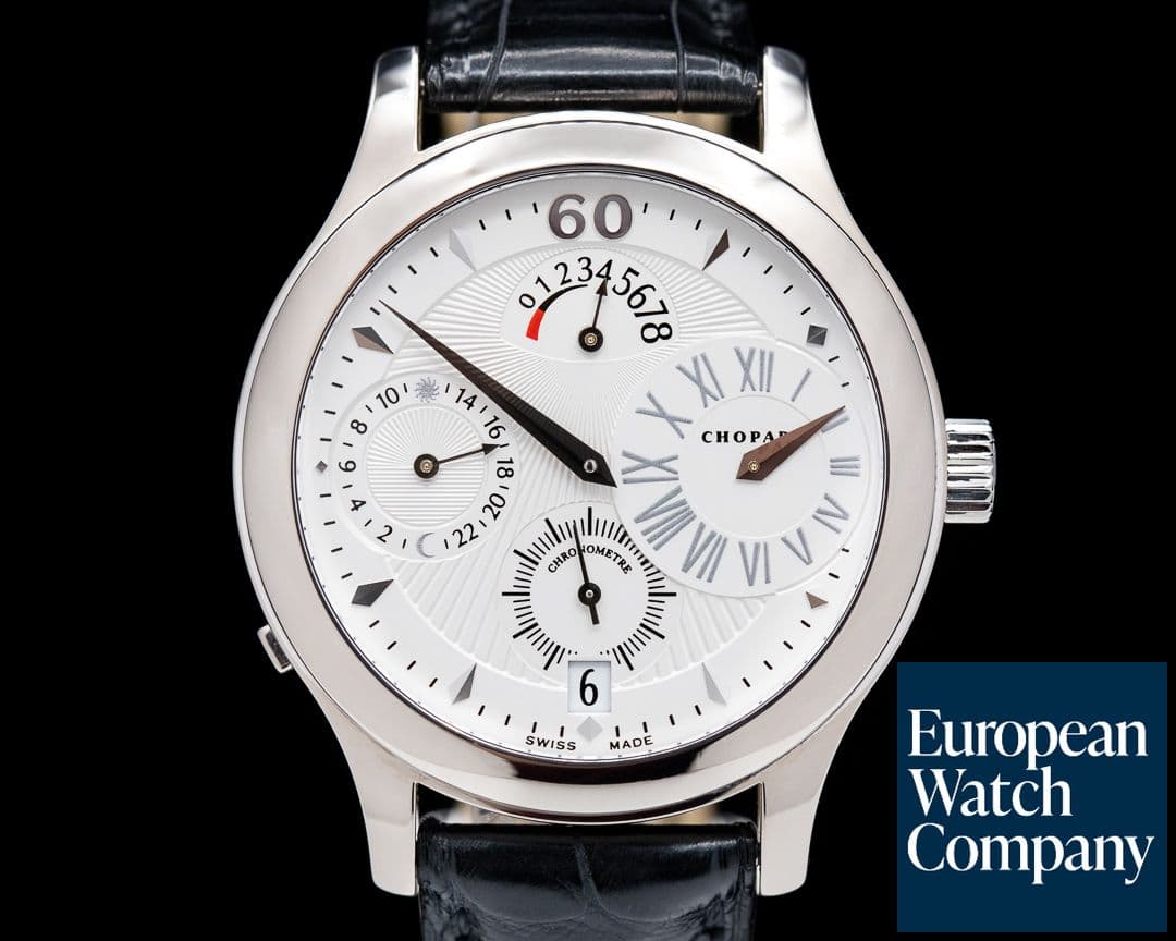 Image of Chopard L.U.C Regulator GMT  Silver Dial 
