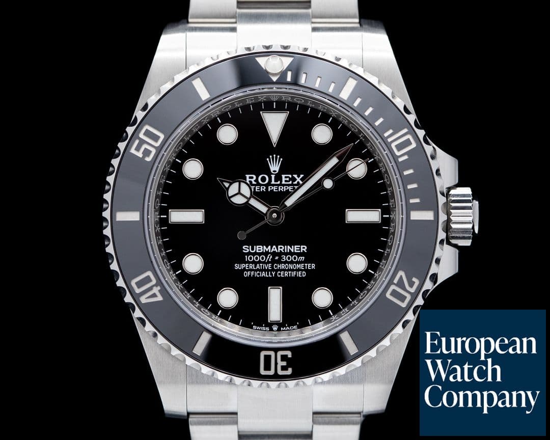 Image of Rolex Submariner 124060 No Date Ceramic Bezel 41MM
