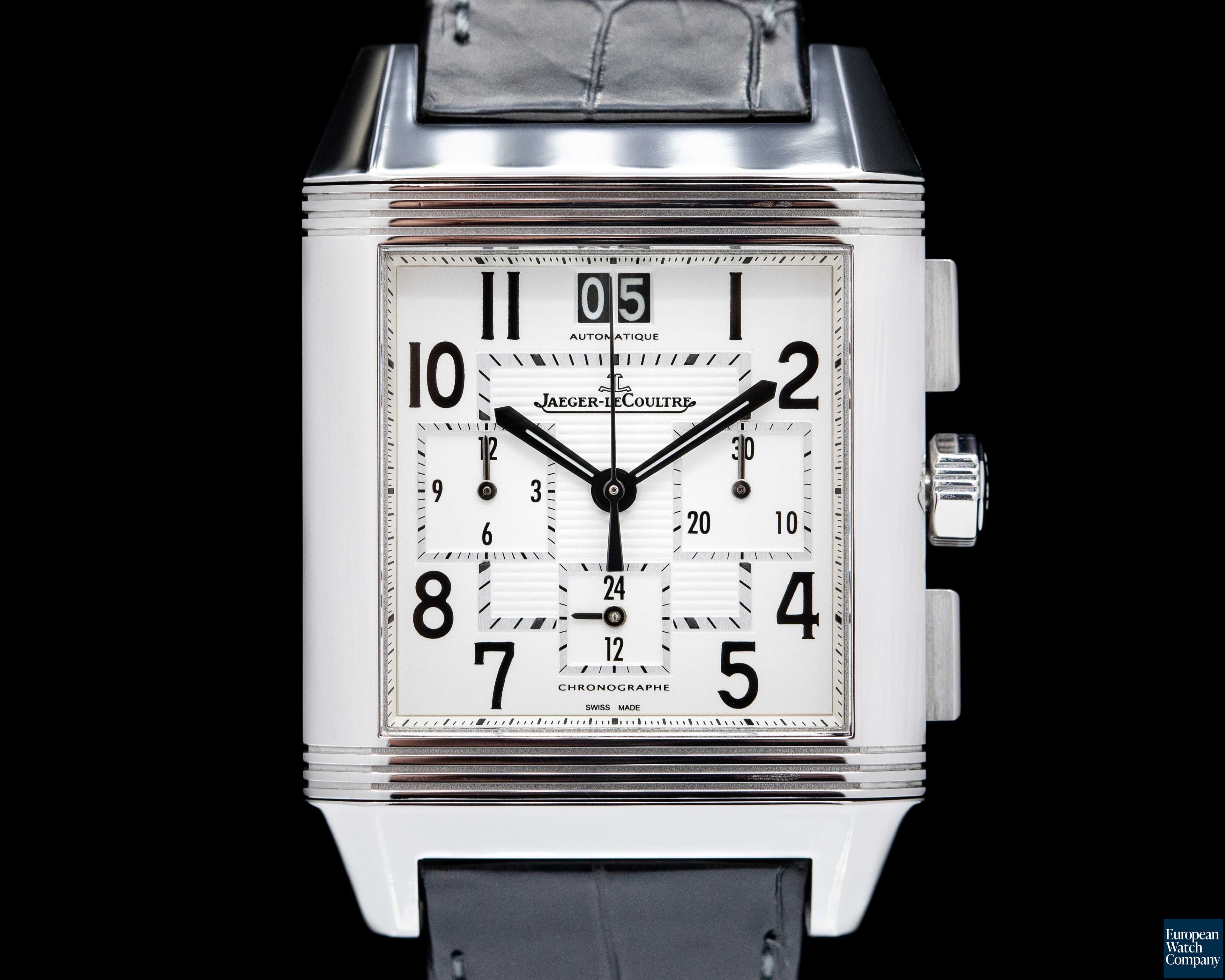 Image of Jaeger LeCoultre Reverso Squadra Chronograph GMT Automatic