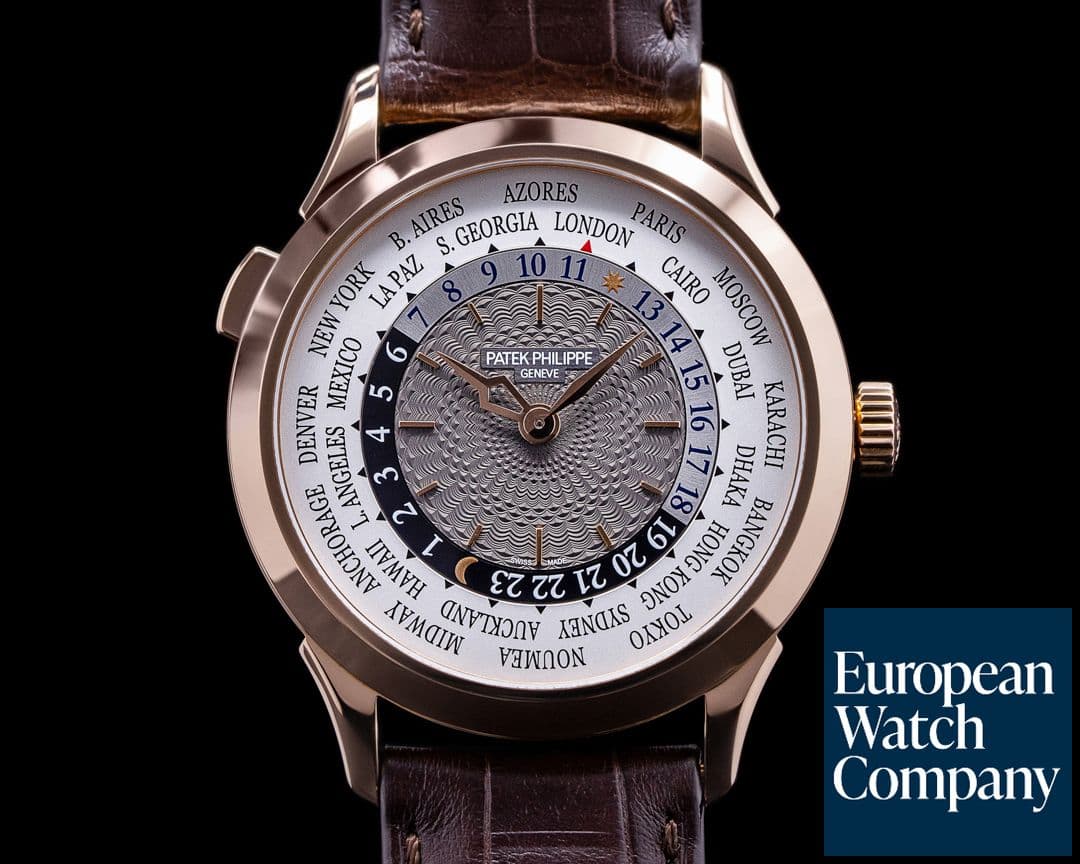 Image of Patek Philippe World Time 5230R 18k Rose Gold DISCONTINUED