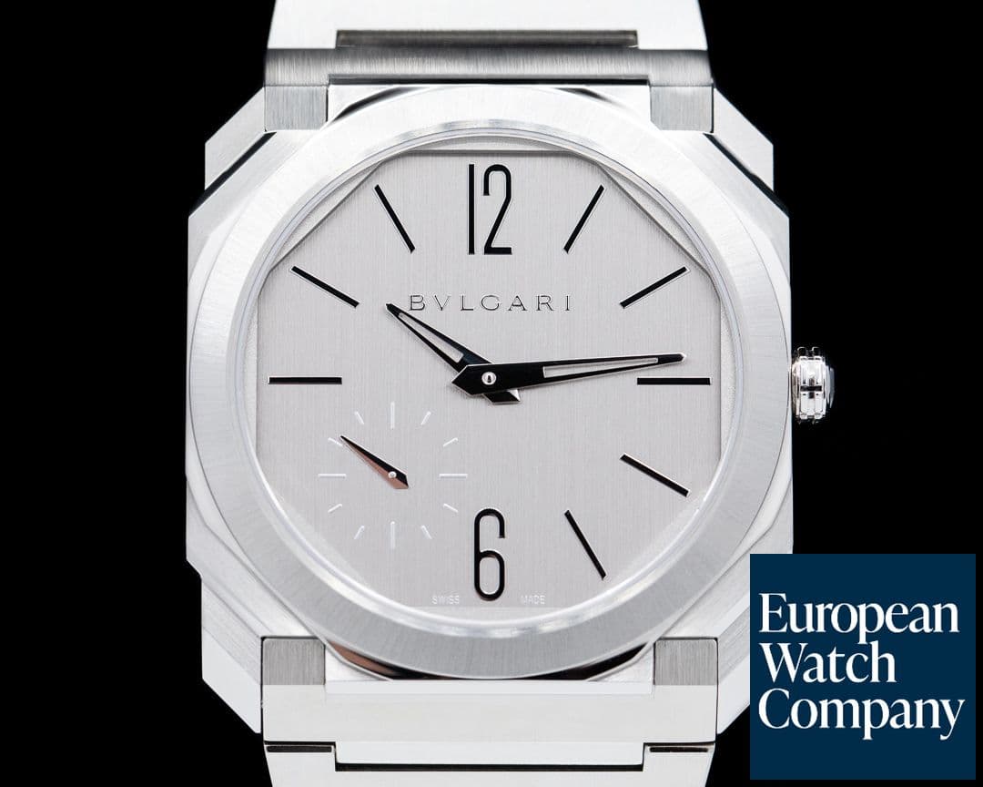Image of Bulgari Octo Finissimo Extra Thin SS Silver Dial 40MM