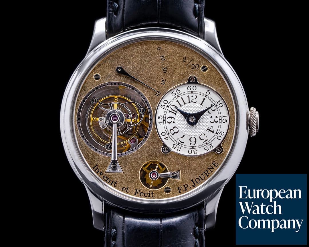 Image of F. P. Journe Tourbillon Souverain SOUSCRIPTION NUMBER 2 / 20 !! 