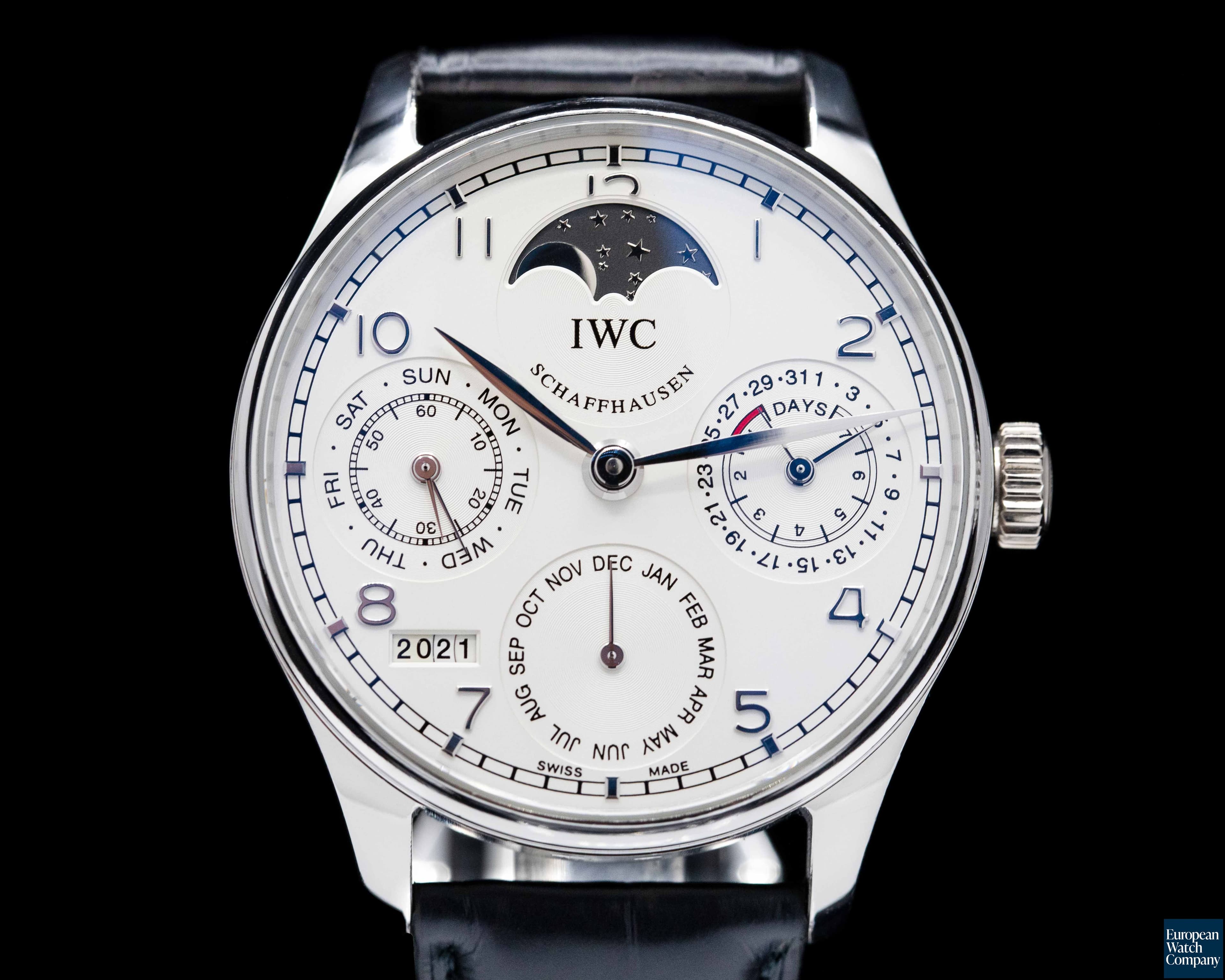 Image of IWC Portuguese Perpetual Calendar Platinum Limited Edition 