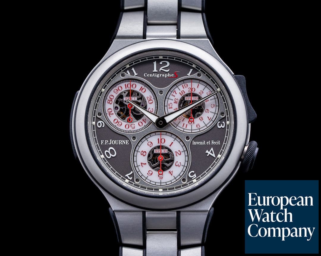 Image of F. P. Journe Centigraphe Sport Aluminum / Bracelet FULL SET