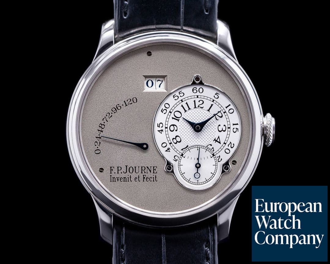 Image of F. P. Journe Octa Reserve De Marche Platinum BRASS MOVEMENT 38MM 2004 FULL SET