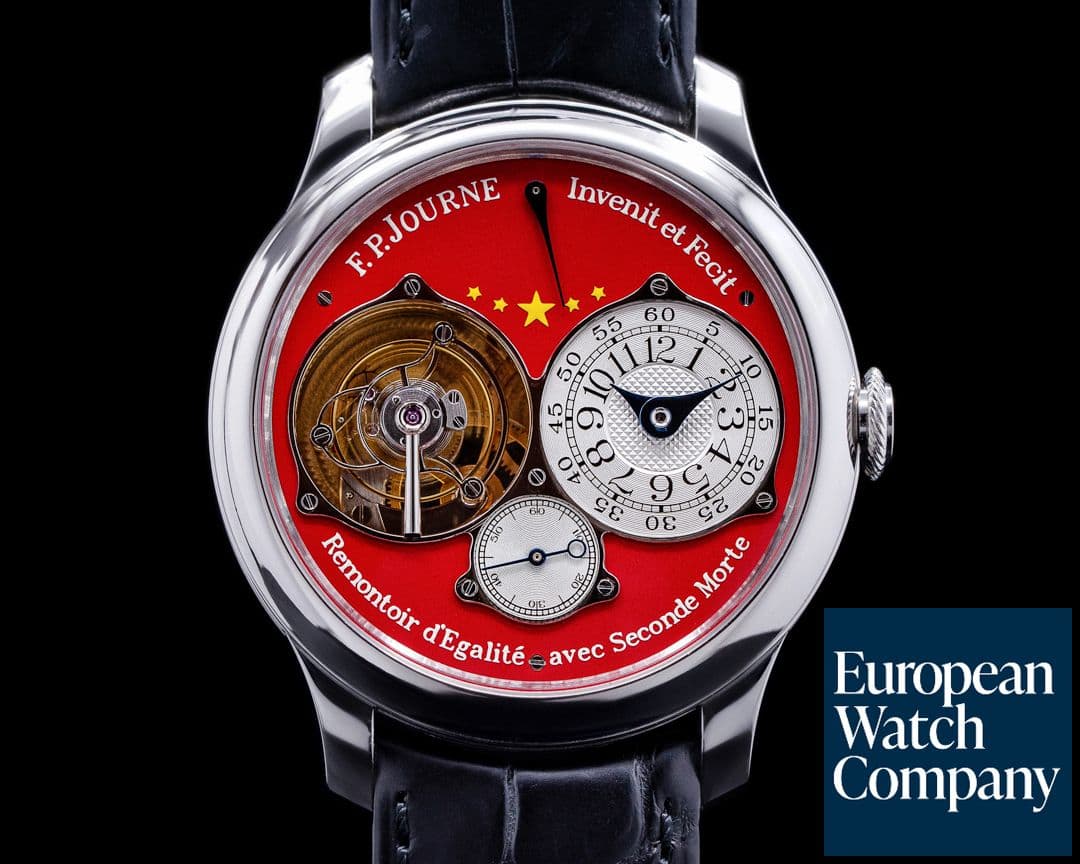 Image of F. P. Journe Tourbillon Souverain TN Remontoir "China 2010" Platinum 1 OF 5 