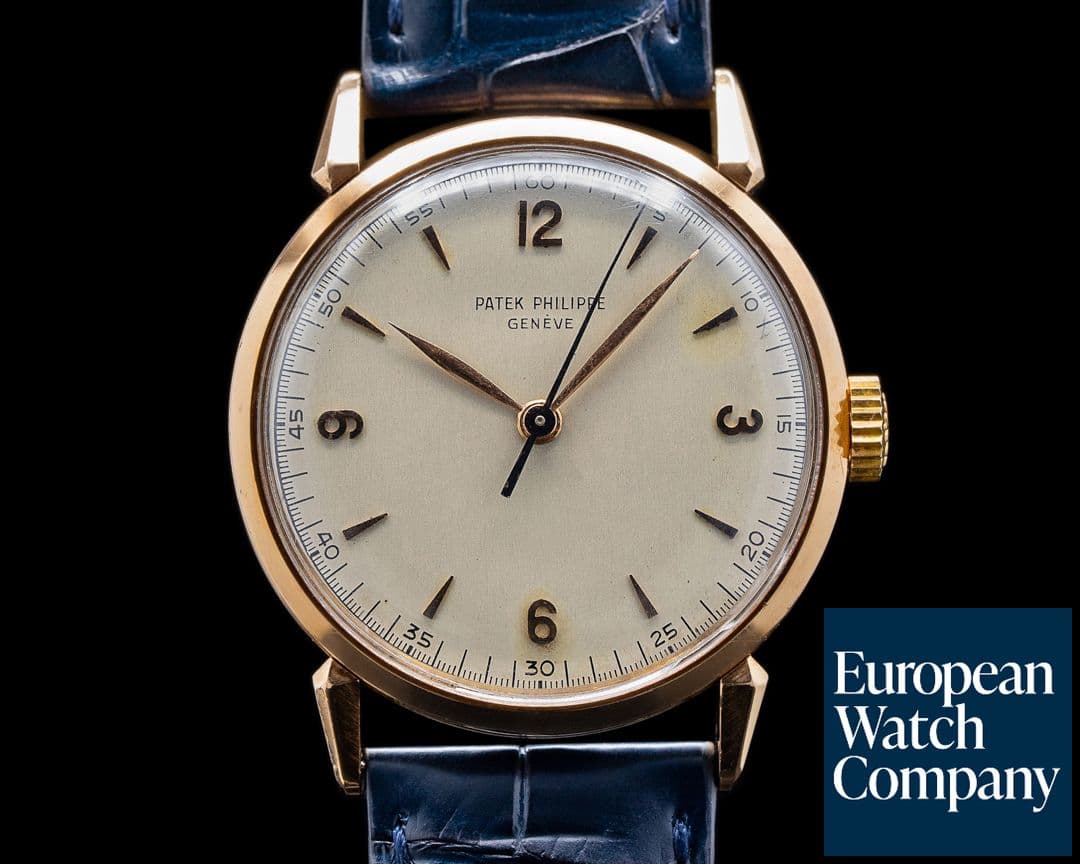 Image of Patek Philippe Calatrava 18K Rose Gold Manual Wind 35MM c. 1951