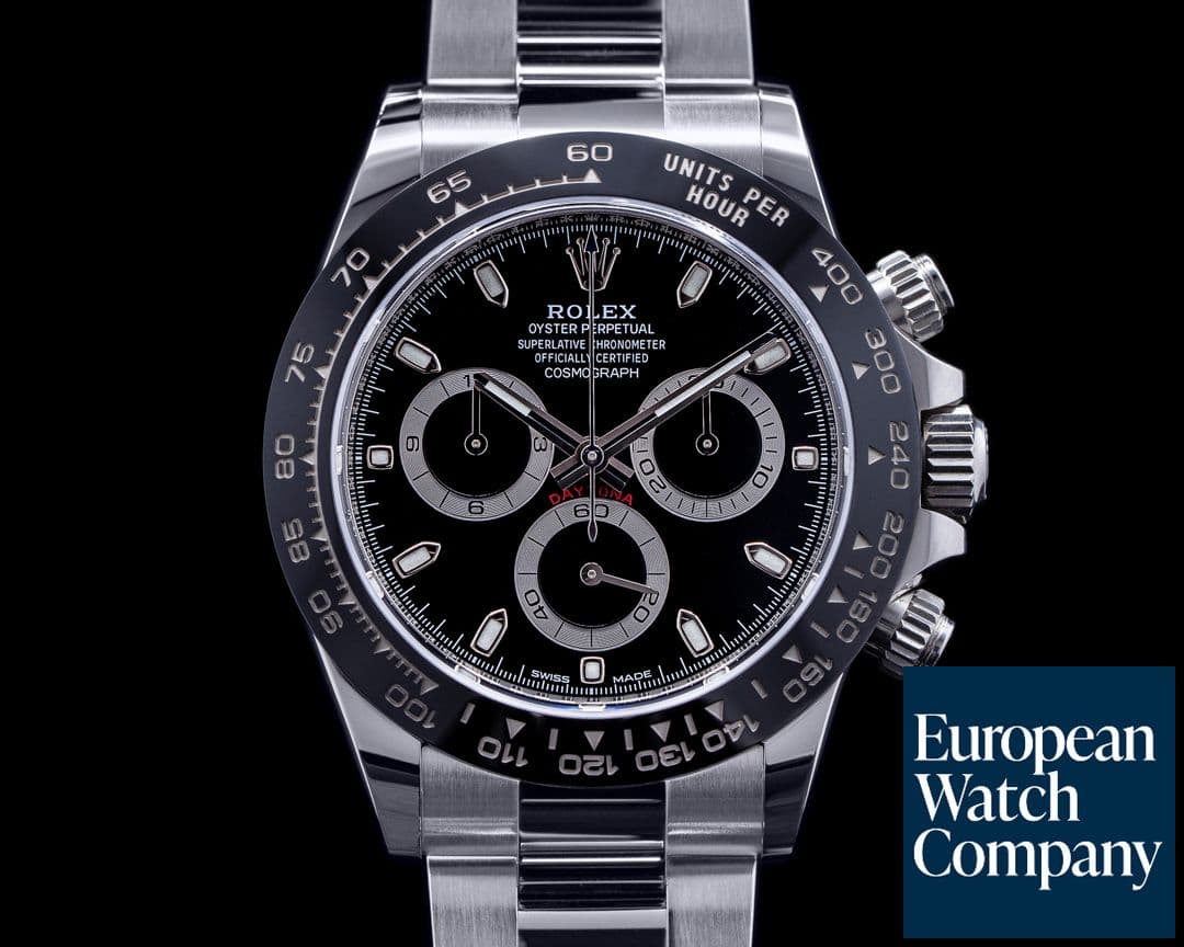 Image of Rolex Daytona 116500 Ceramic Bezel SS / Black Dial