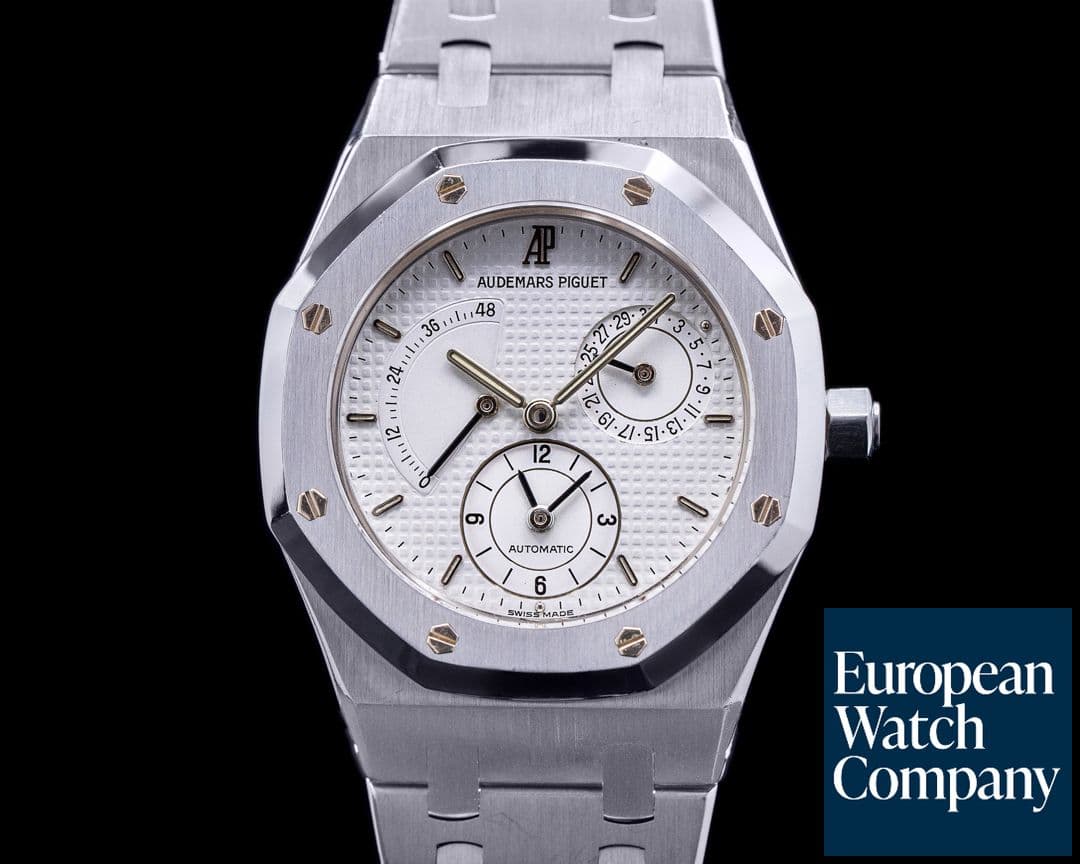 Image of Audemars Piguet Royal Oak Dual Time 25730ST White Dial
