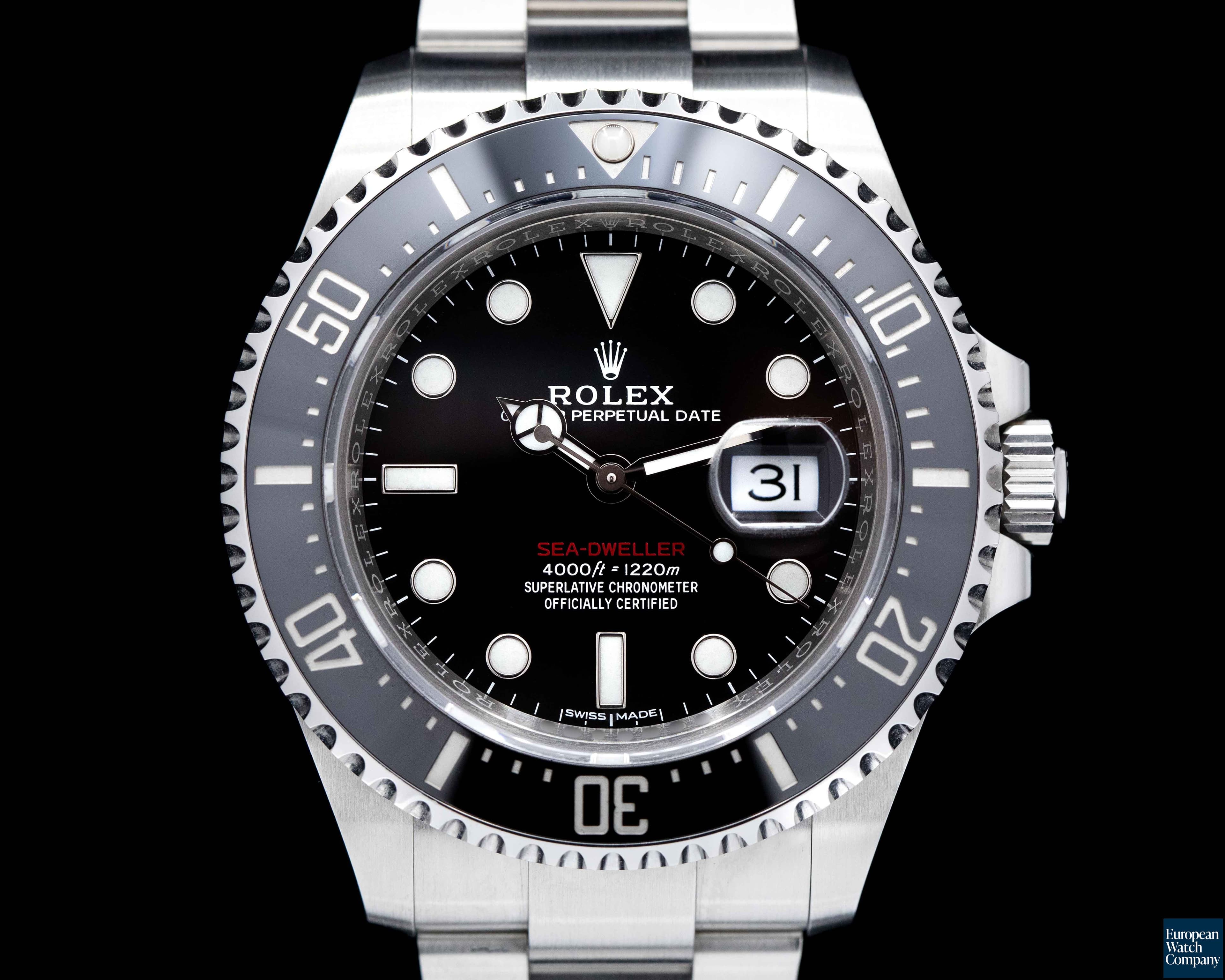 Image of Rolex Sea Dweller 126600 RED 43MM SS 