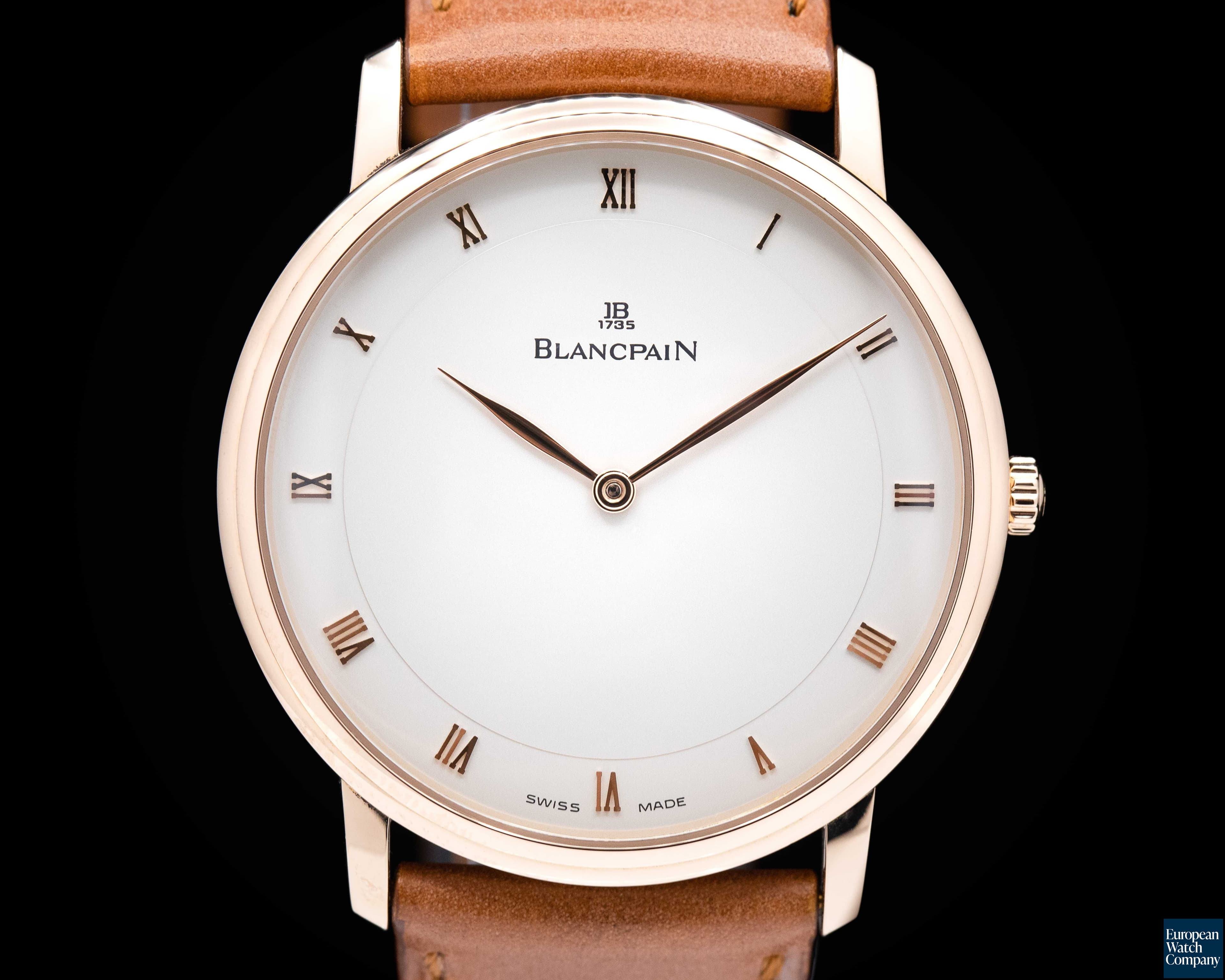 Image of Blancpain Villeret Ultra-Slim Automaitc 18K Rose 40MM