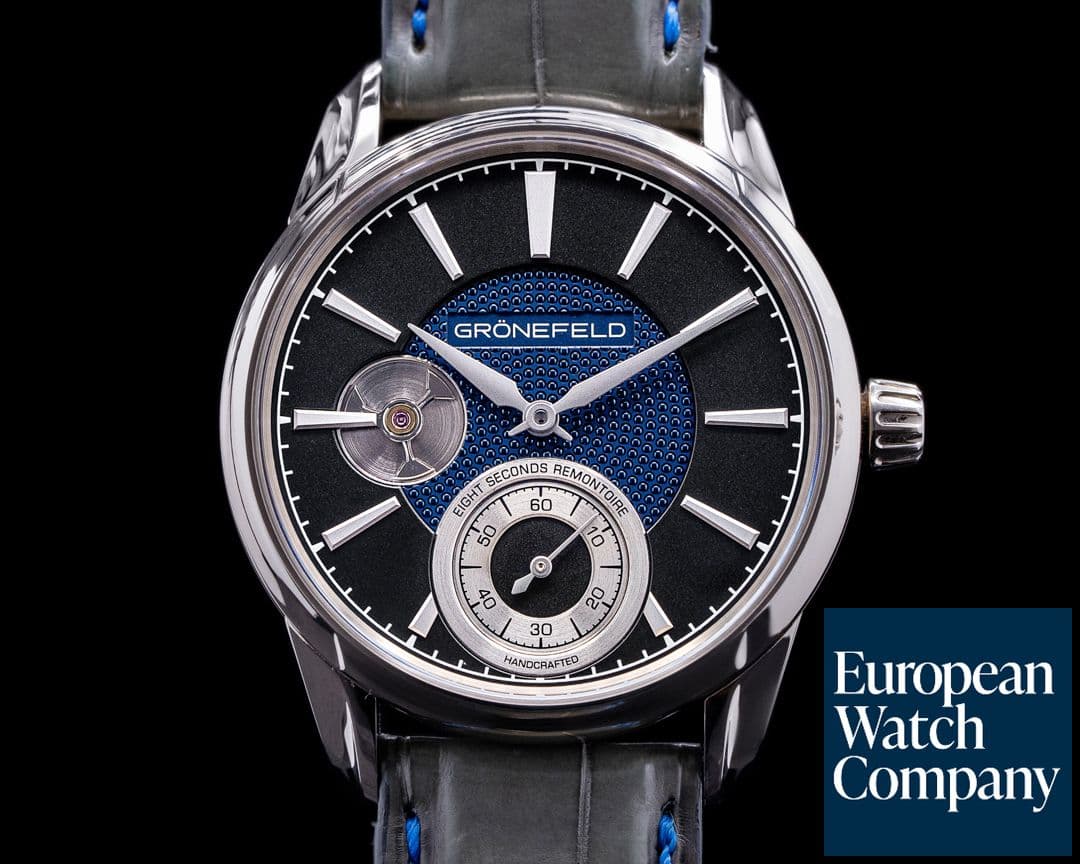 Image of Gronefeld 1941 Remontoire Constant Force 18k White Gold KARI VOUTILAINEN DIAL