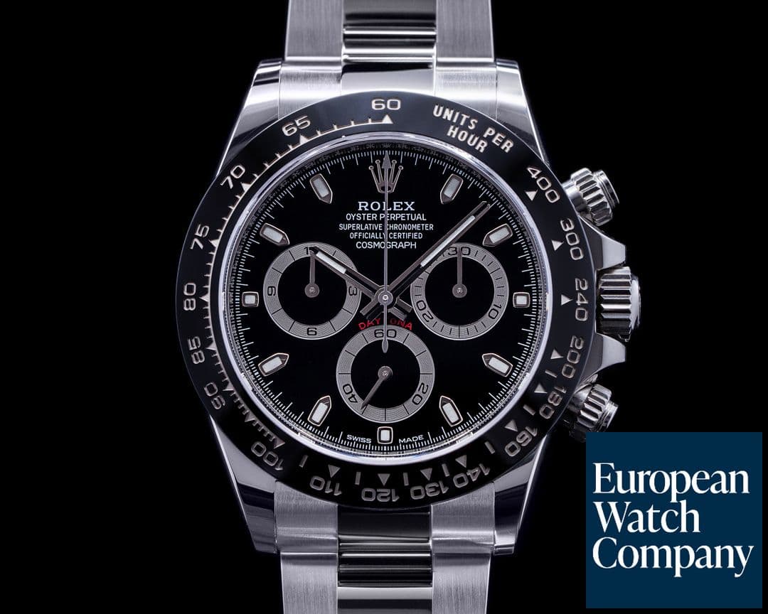 Image of Rolex Daytona 116500 Ceramic Bezel SS / Black Dial