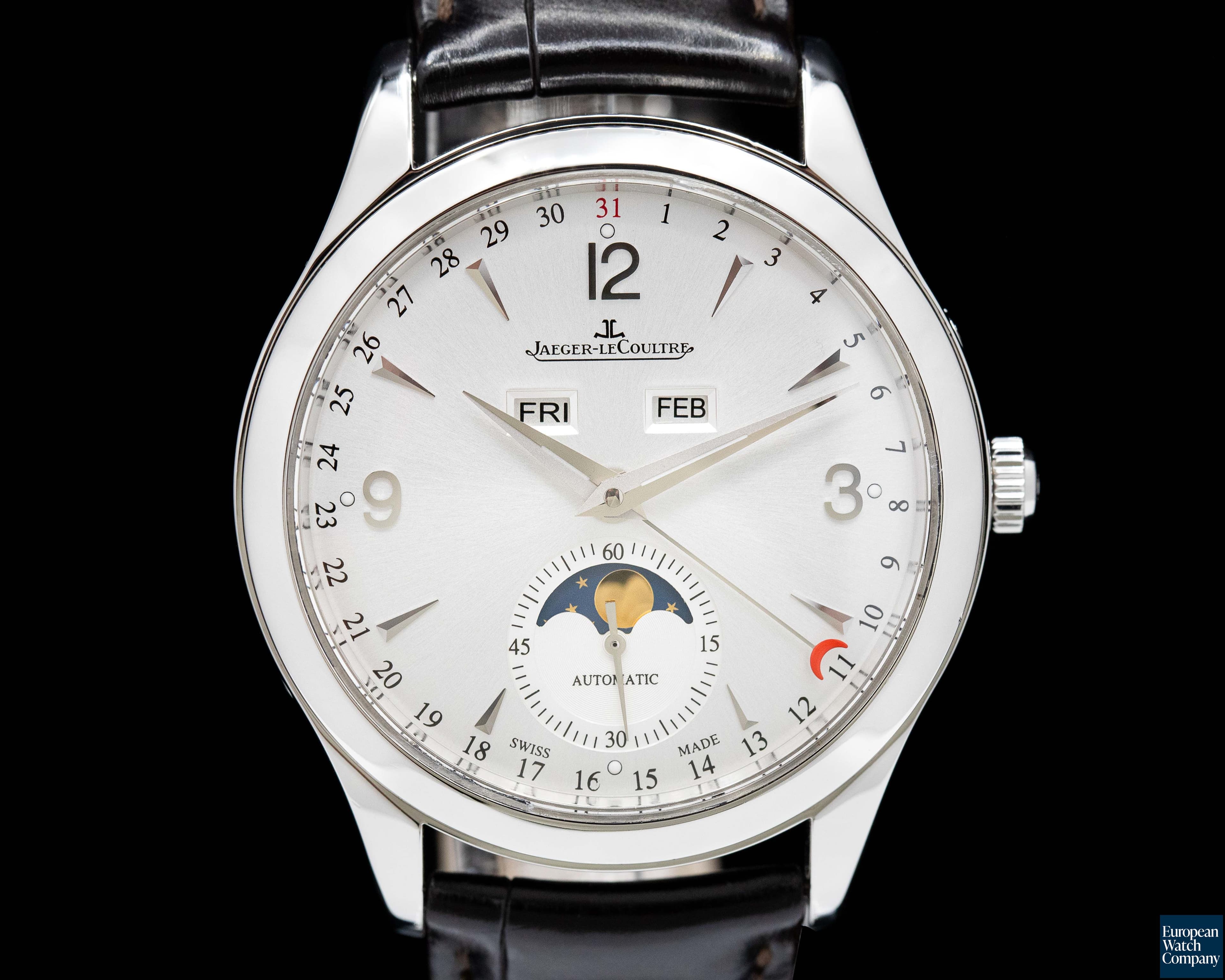 Image of Jaeger LeCoultre Master Calendar SS Silver Dial