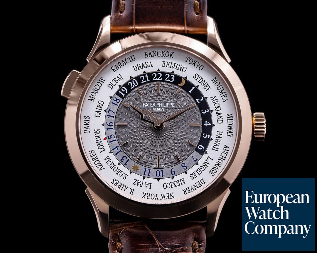 Image of Patek Philippe World Time 5230R 18k Rose Gold DISCONTINUED