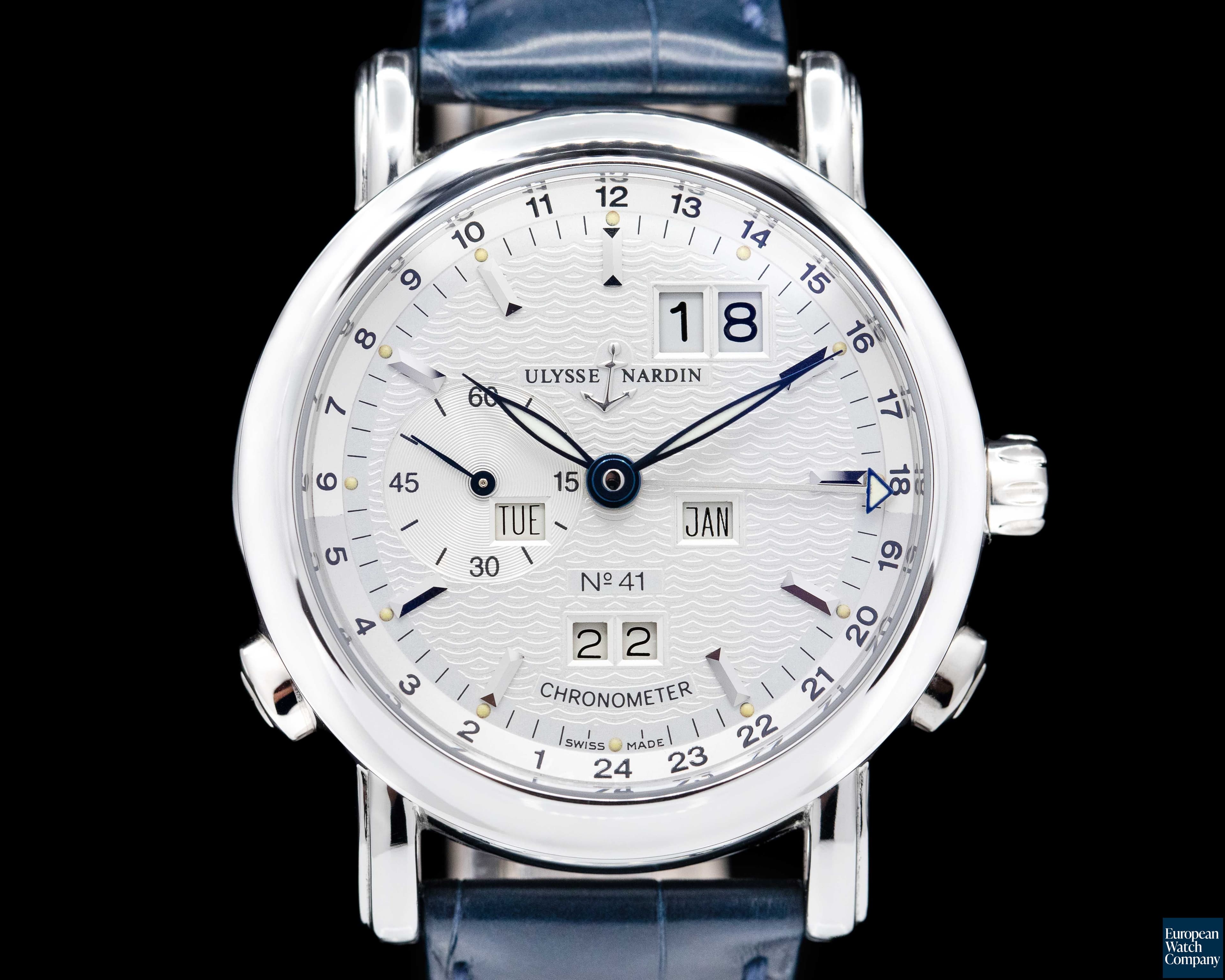 Image of Ulysse Nardin GMT Perpetual Calendar Platinum LIMITED 40MM