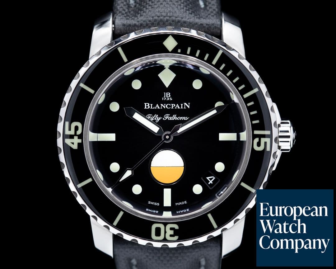 Image of Blancpain Tribute to Fifty Fathoms MilSpec SS LIMITED 38mm