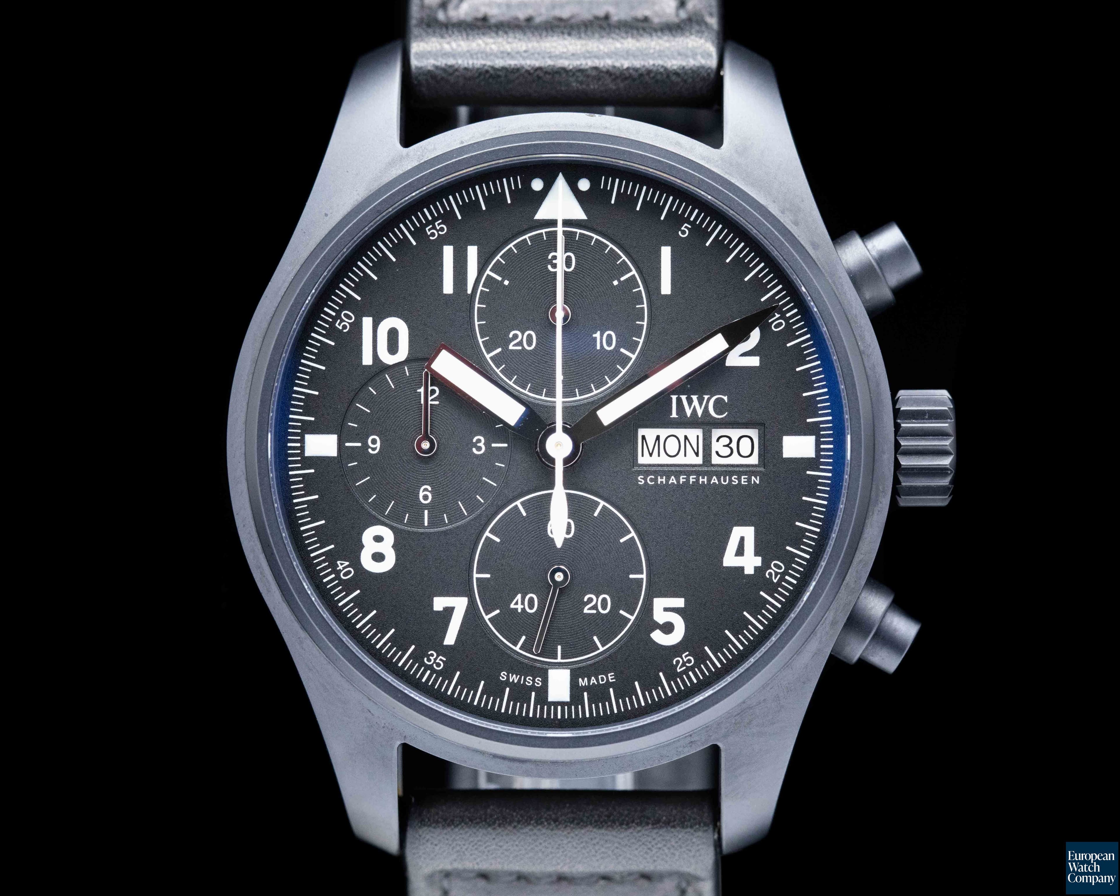 Image of IWC Pilots Watch Chronograph Tribute to 3705 LIMITED