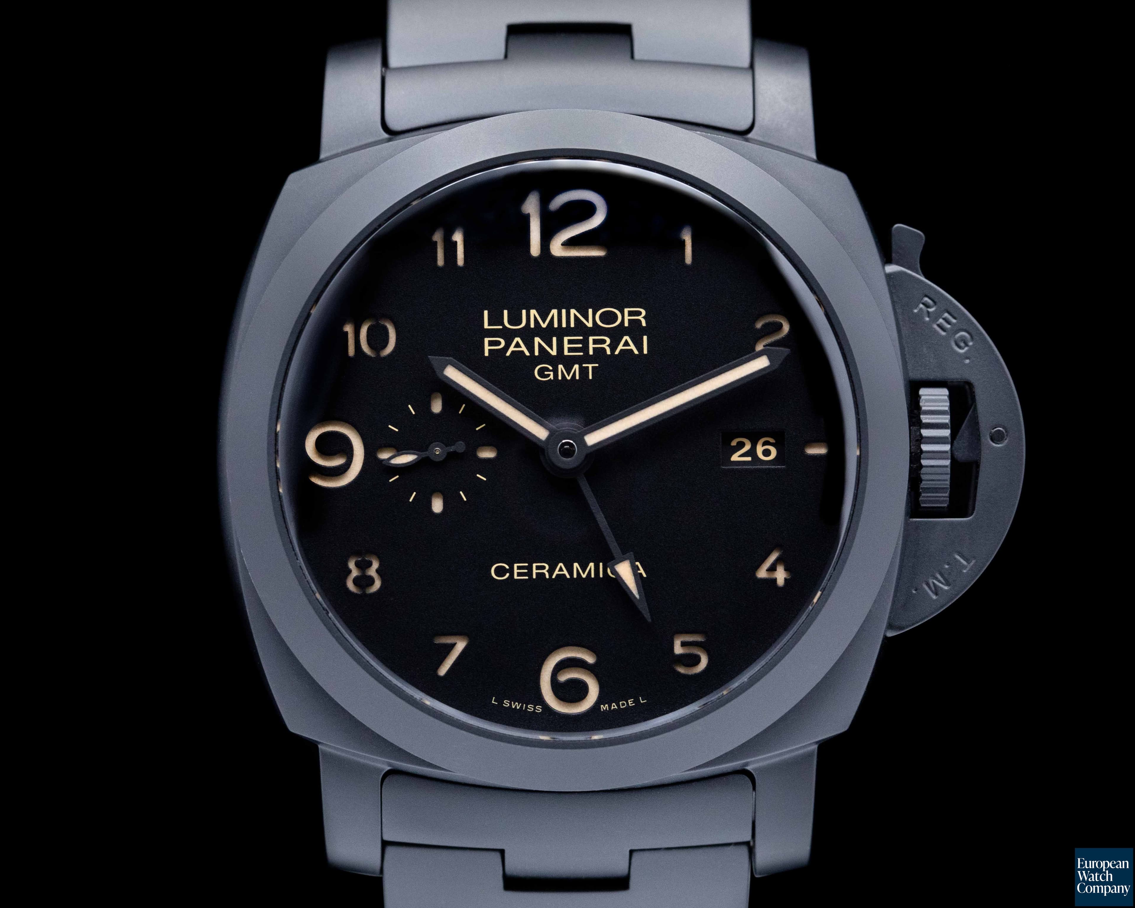 Image of Panerai Luminor 1950 Tuttonero GMT