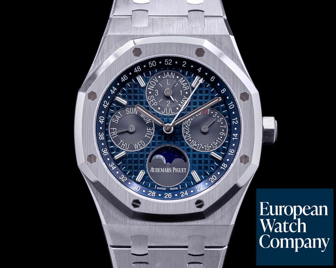 Image of Audemars Piguet Royal Oak 26574TI US EXCLUSIVE "Americas" Perpetual Calendar Titanium UN