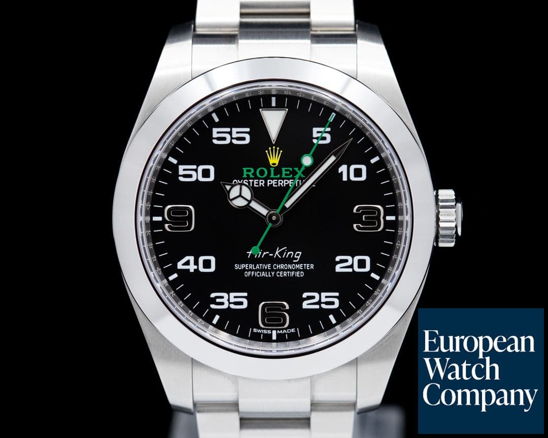 Image of Rolex Air King 116900 Black Dial SS 2021