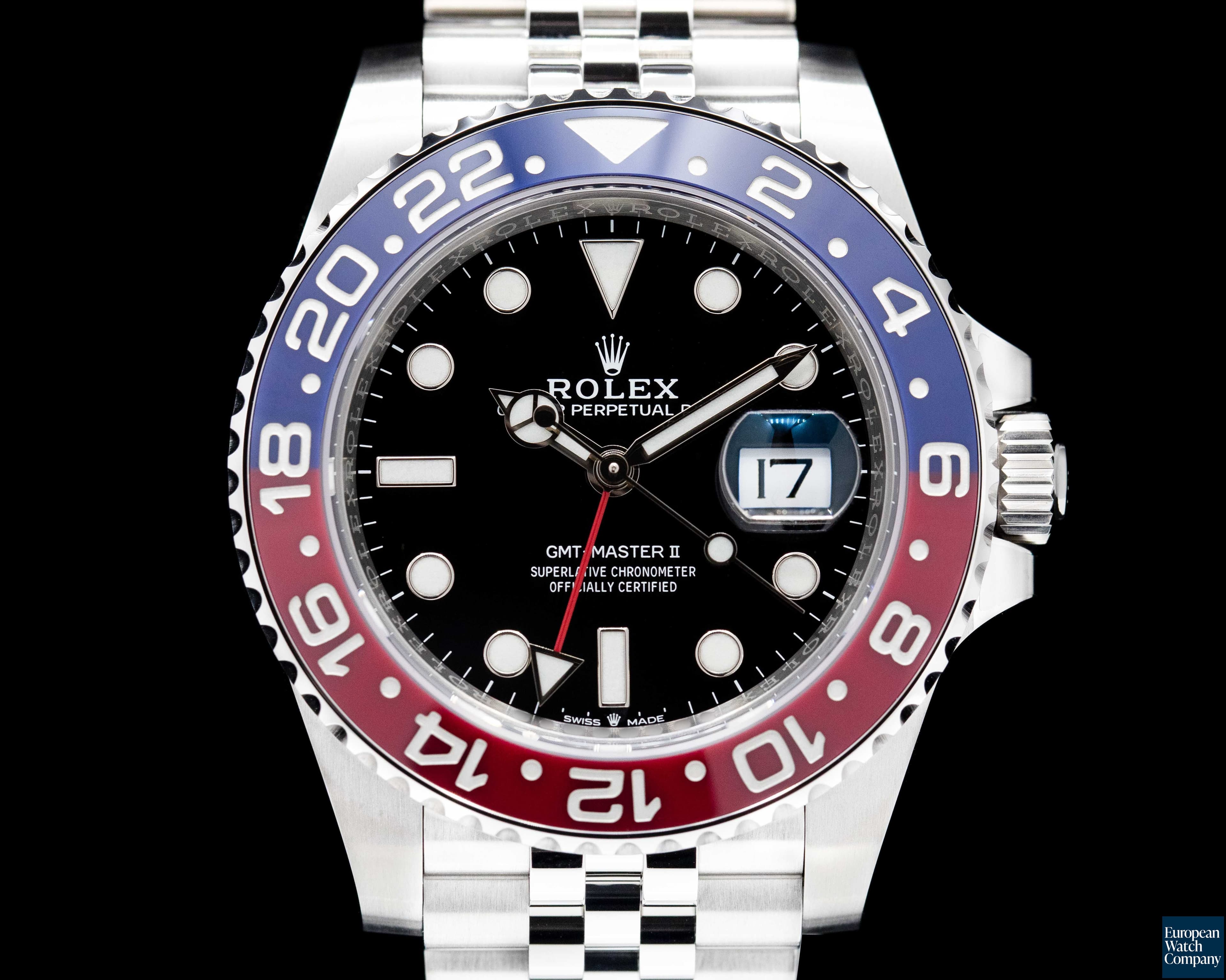 Image of Rolex GMT Master II Ceramic 126710 "Pepsi" SS / Jubilee 2021