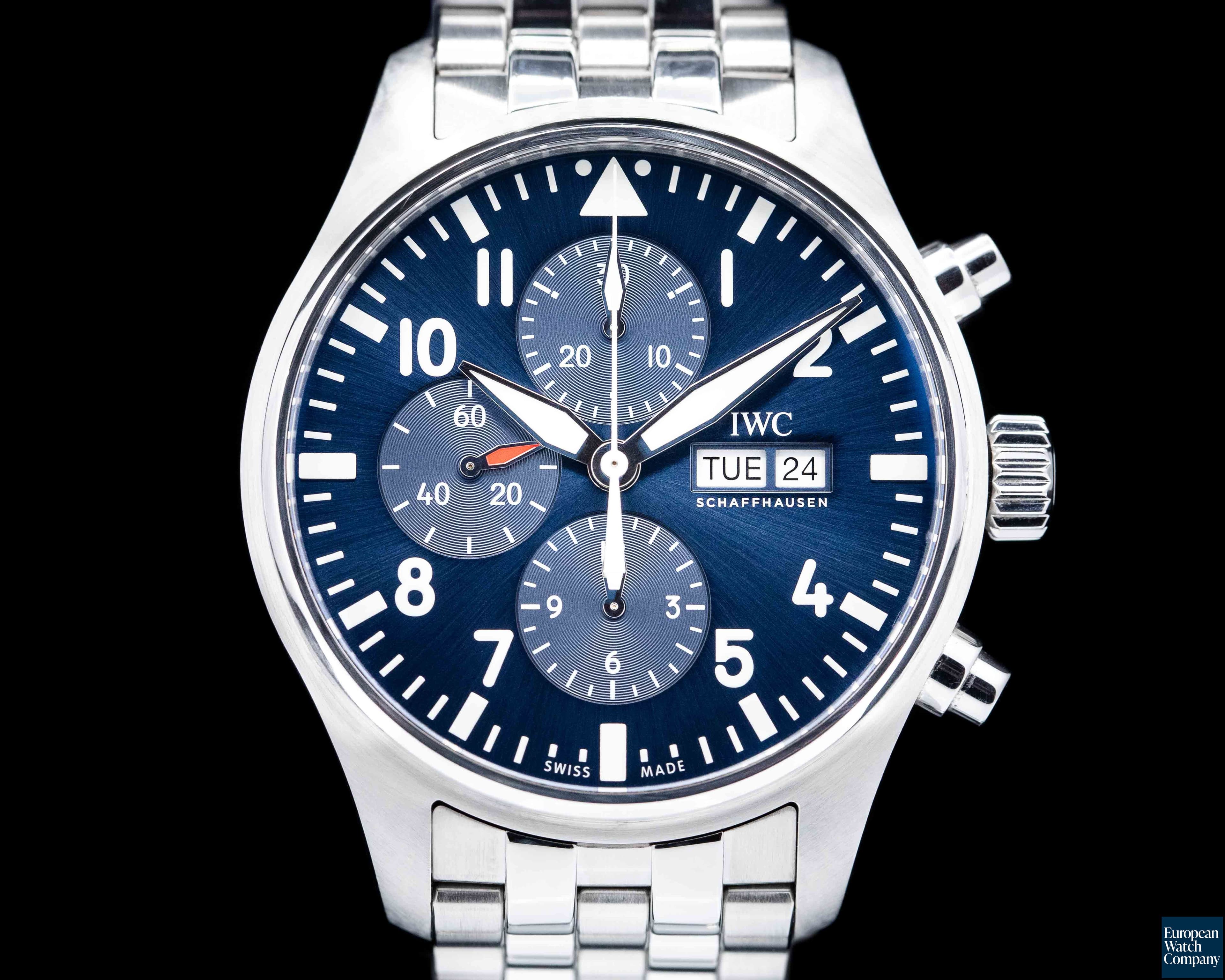 Image of IWC Pilot Chronograph SS Le Petite Prince / Bracelet