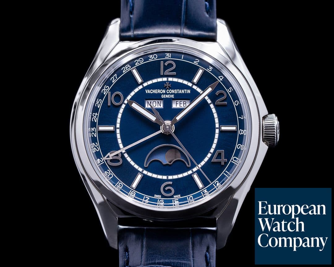 Image of Vacheron Constantin Fiftysix Complete Calendar SS Blue Dial 