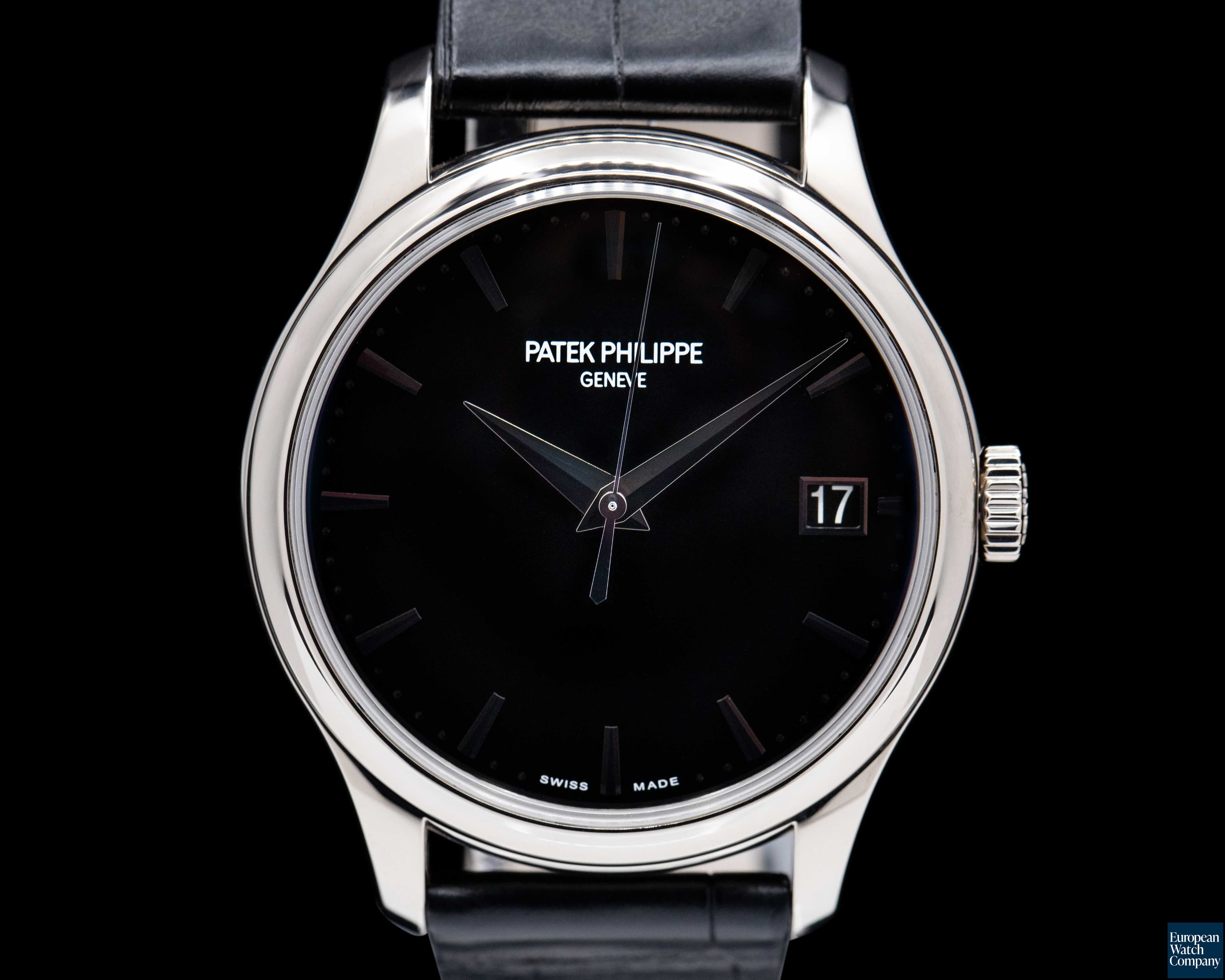 Image of Patek Philippe Calatrava 5227G Automatic 18K White Gold Black Dial 