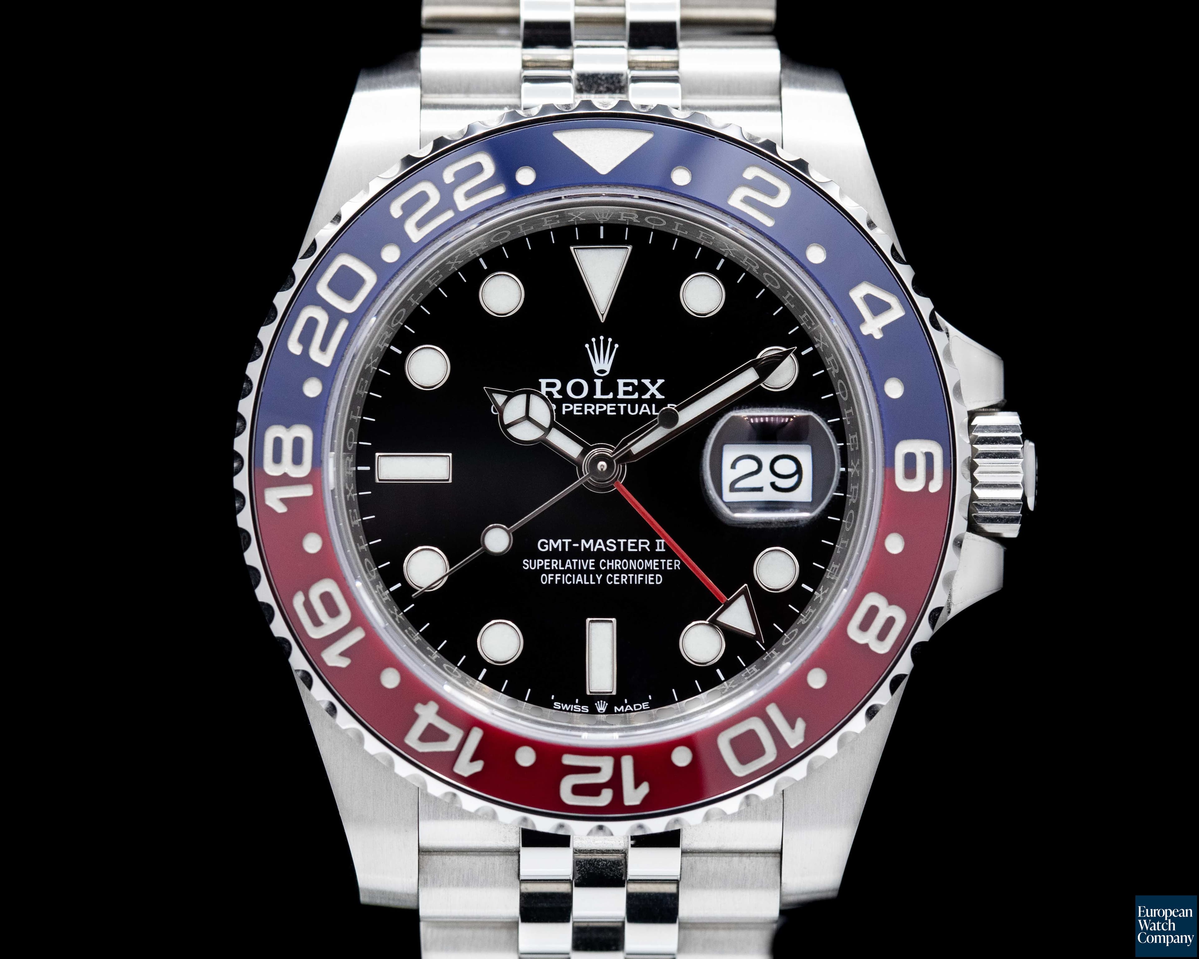 Image of Rolex GMT Master II Ceramic 126710 "Pepsi" SS / Jubilee UNWORN