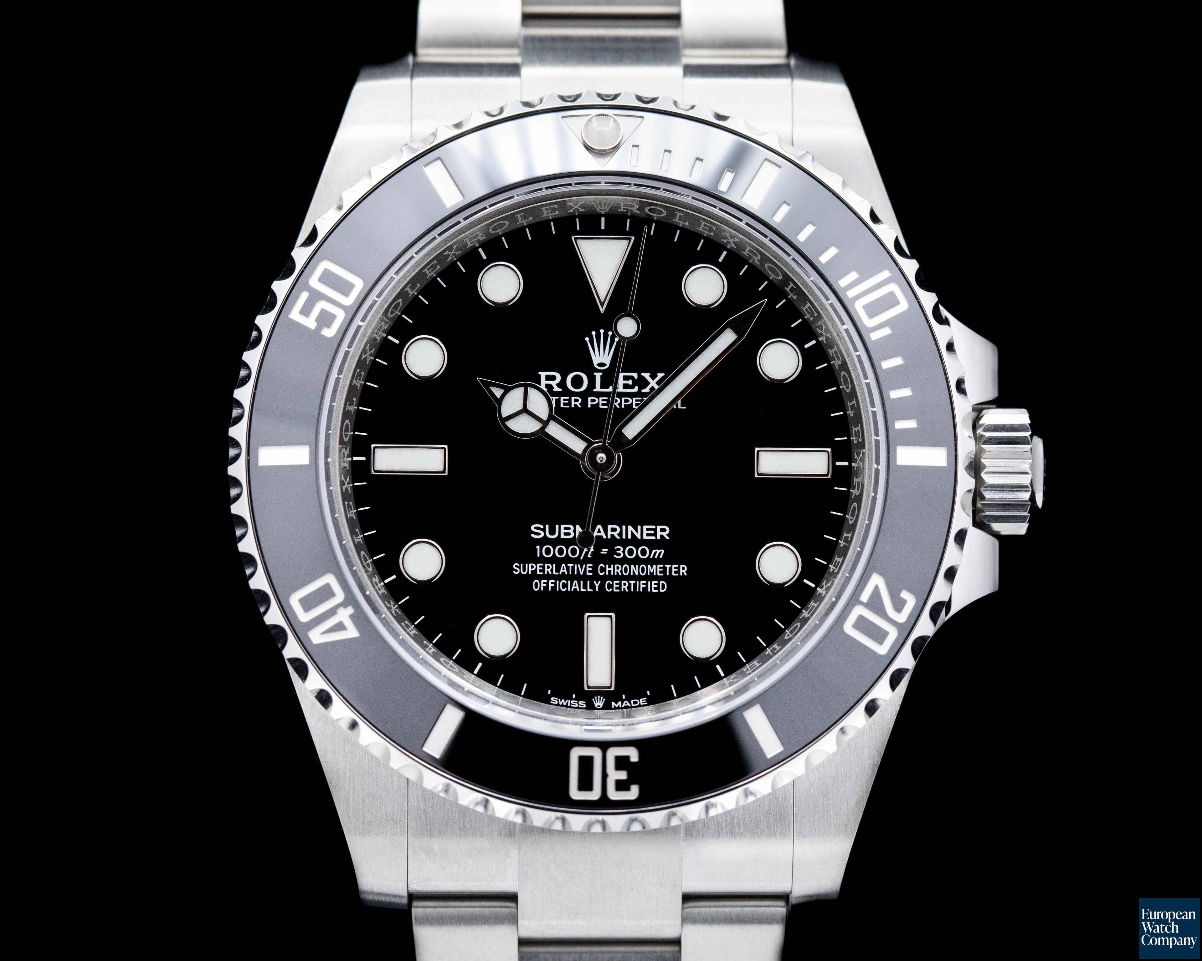 Image of Rolex Submariner 124060 No Date Ceramic Bezel 41MM 2021 UNWORN