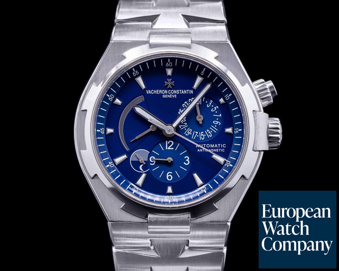 Image of Vacheron Constantin Overseas 47450 Dual Time SS Blue Dial