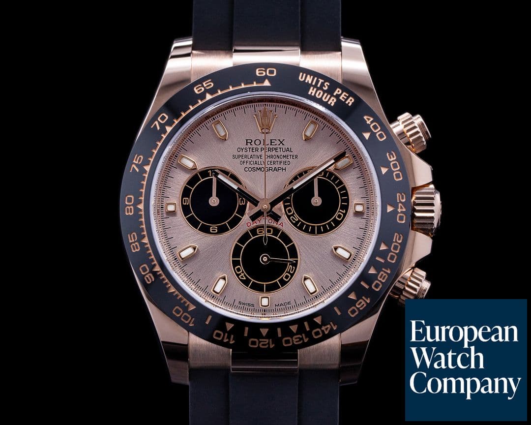 Image of Rolex Cosmograph Daytona 116515LN Ceramic 18K Everose Gold / Sundust Dial  