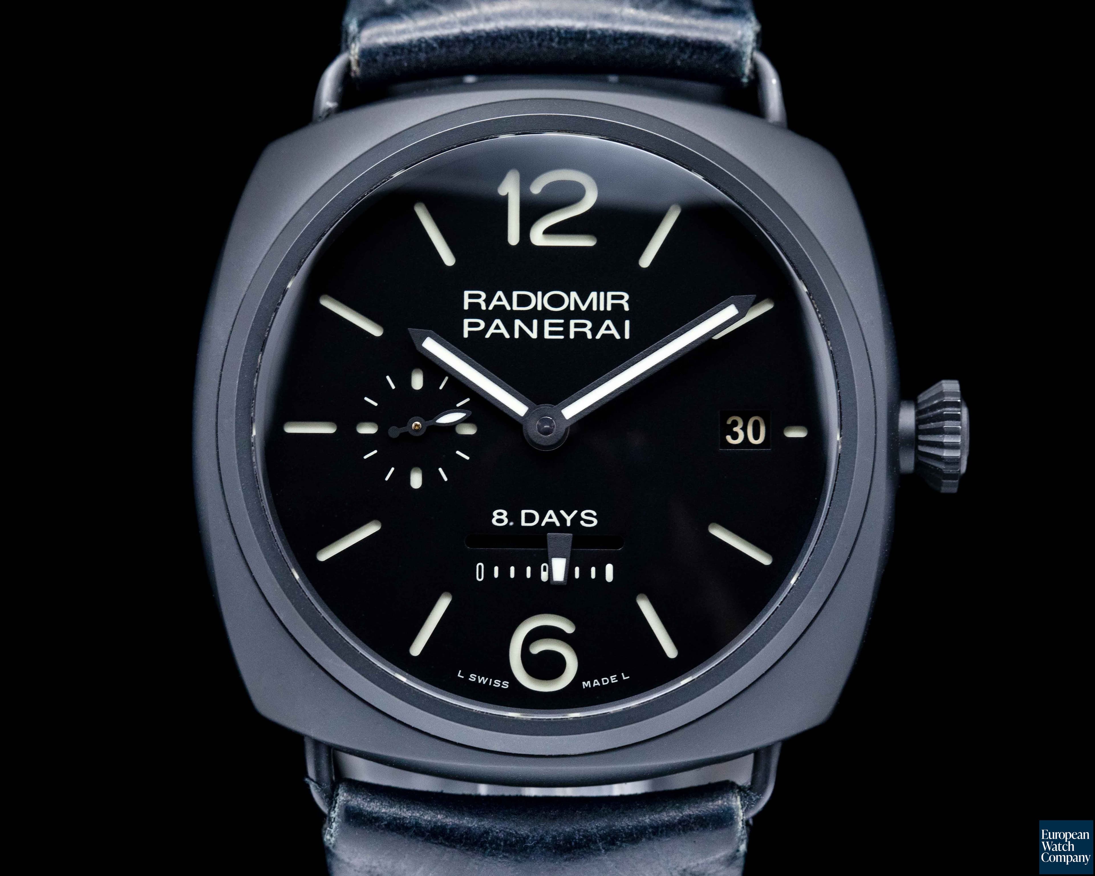 Image of Panerai Radiomir 8 Days Ceramic 45MM